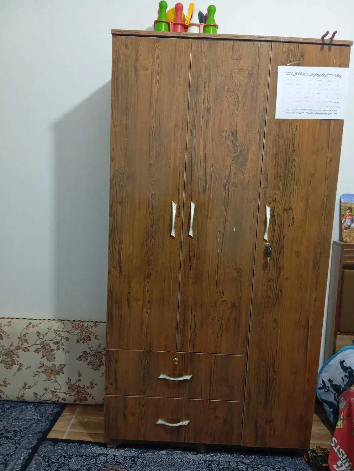 کمد لباس نو نو|جاکفشی، کمد، دراور|مسجد سلیمان, |دیوار