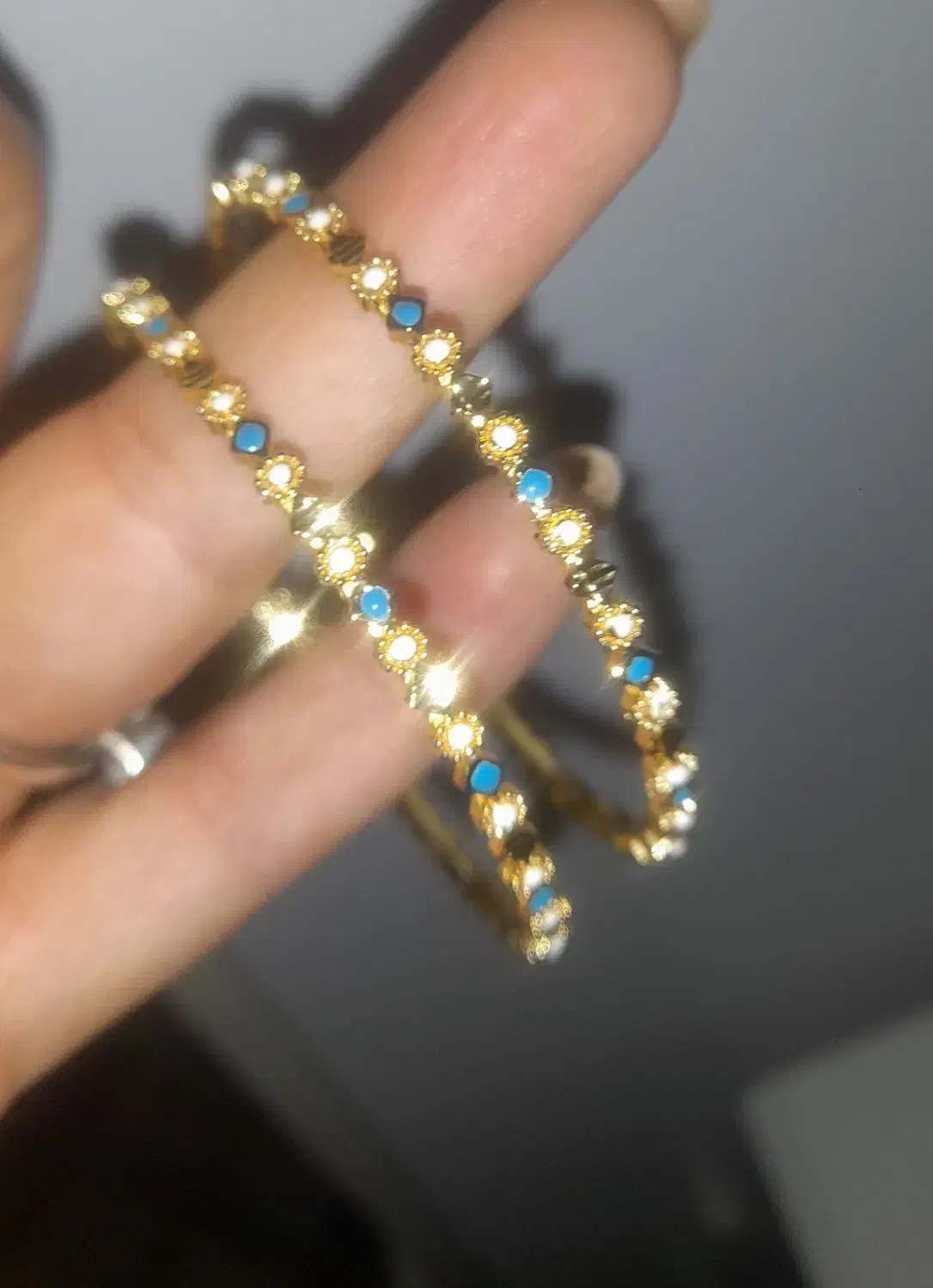 ۲عدد النگو اماراتی در حدنو طلاروس سایز۲|بدلیجات|همدان, |دیوار