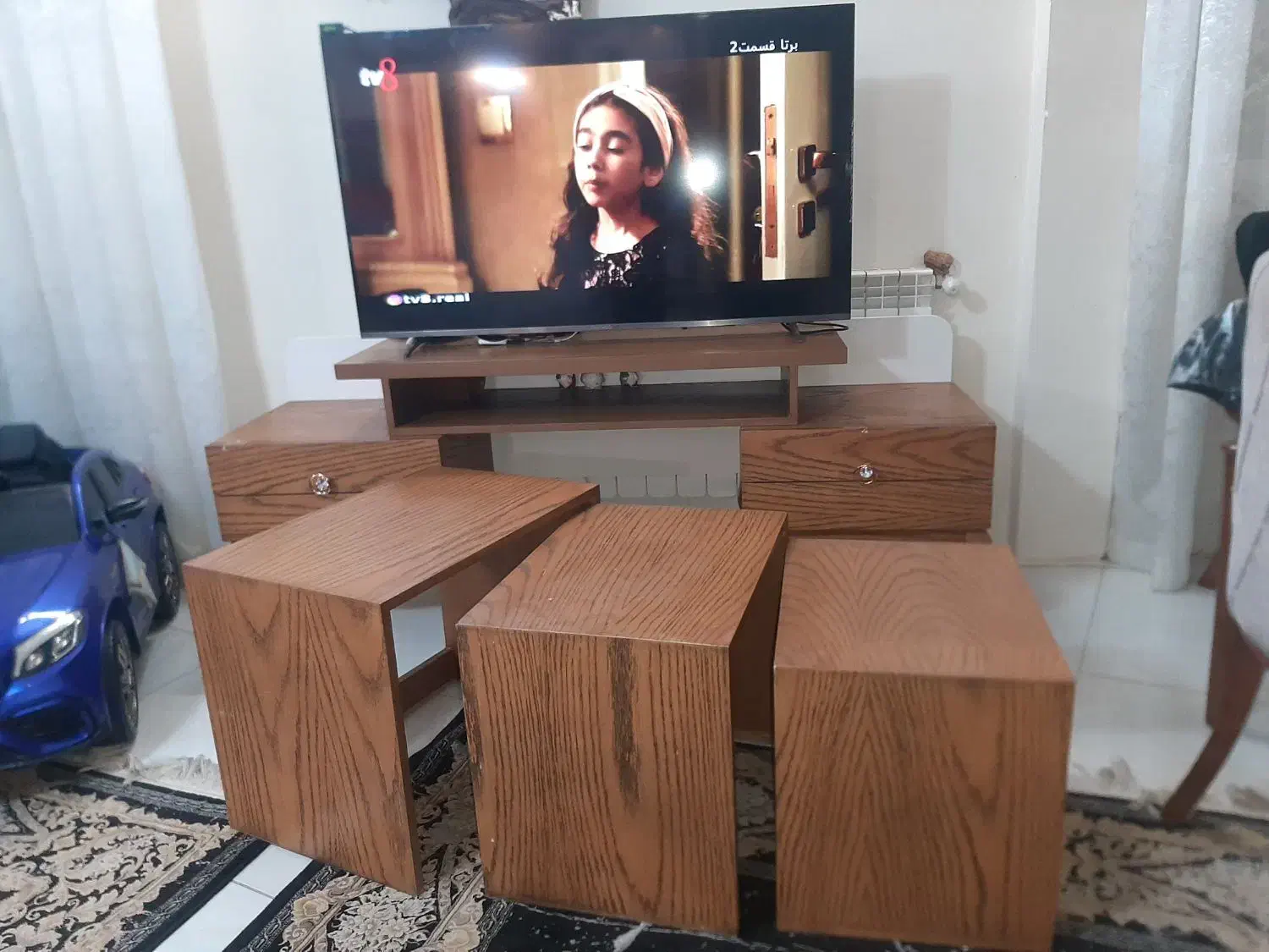 میز تلویزیون چوبی|میز تلویزیون|مشهد, چهارچشمه|دیوار