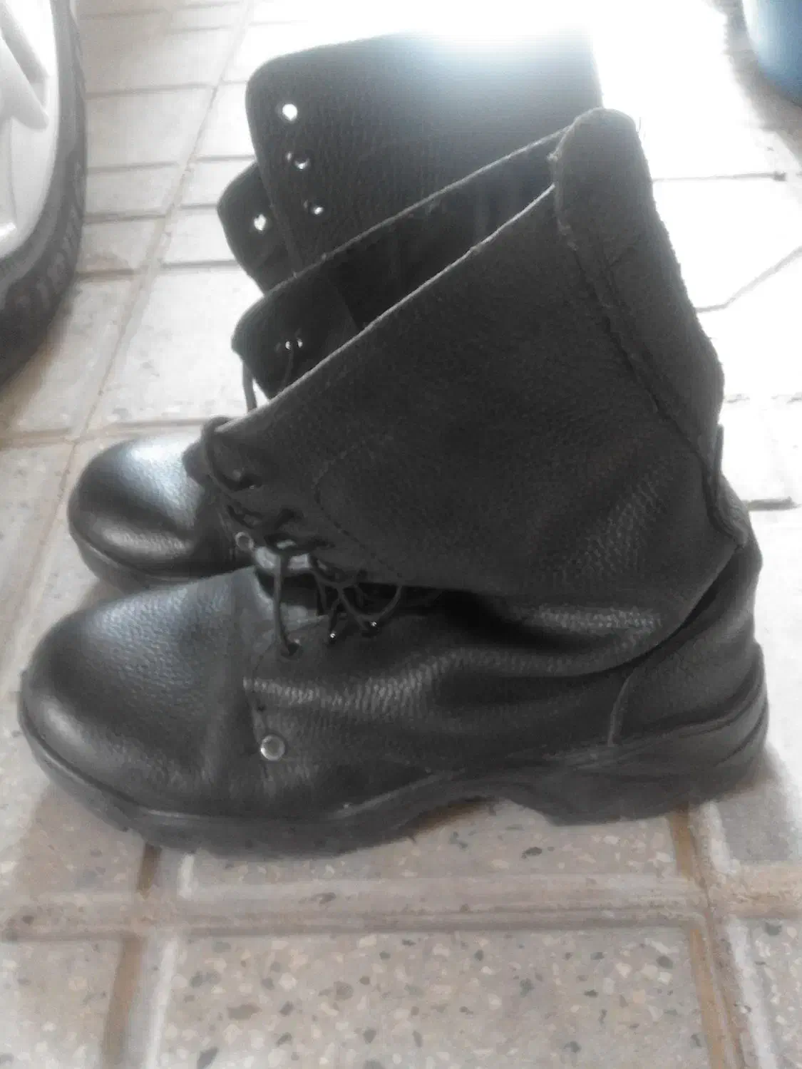 پوتین سربازی سایز 43|کیف، کفش، کمربند|ابهر, |دیوار