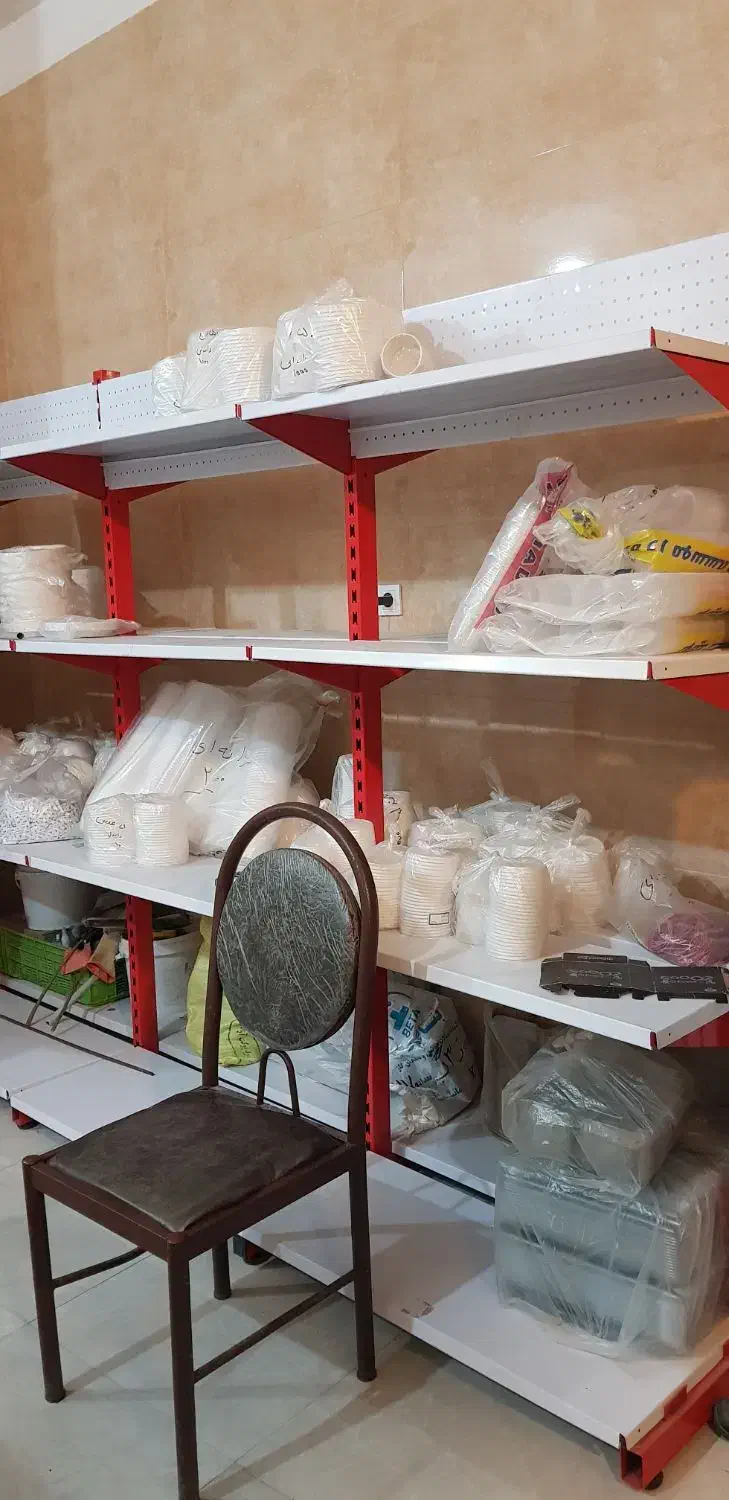 قفسه فلزی در حد نو نو|فروشگاه و مغازه|خوشرودپی, |دیوار