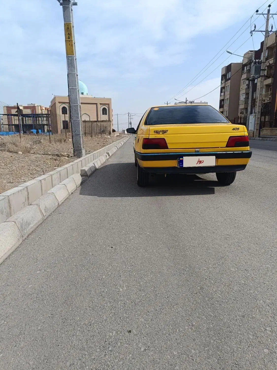 تاکسی پژو۴۰۵،مدل 1390،خط چهاراه پادگان ـبازار|خودرو سواری و وانت|زابل, |دیوار