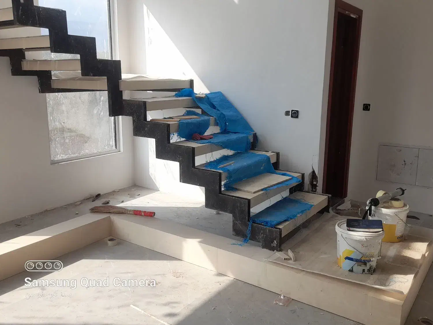 ساخت نصب پله پلی وود دونه 2/900|خدمات پیشه و مهارت|کلاردشت, |دیوار