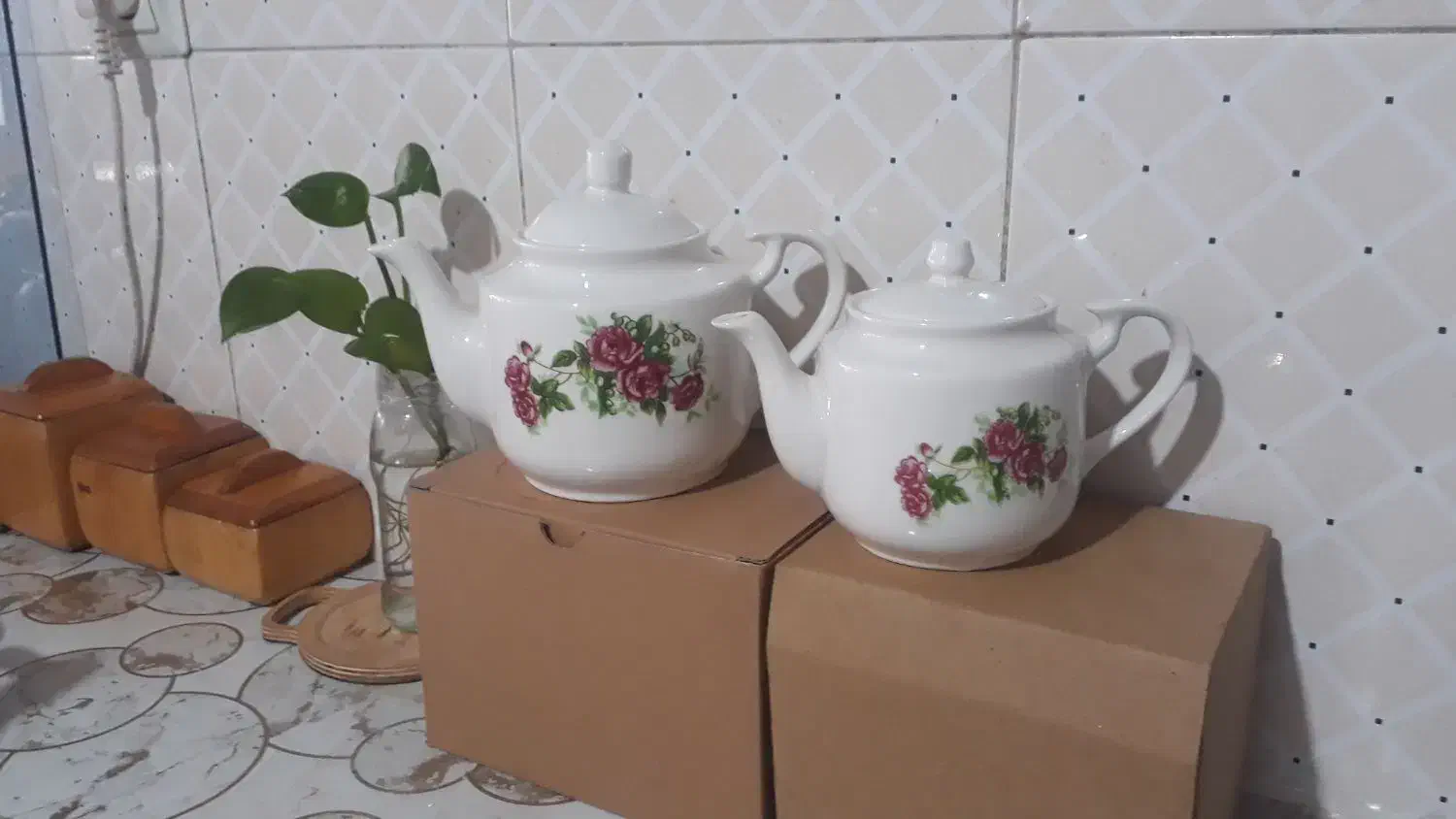 قوری ۲ عدد|قوری، کتری، قهوهساز دستی|سبزوار, شرق کال میانی|دیوار