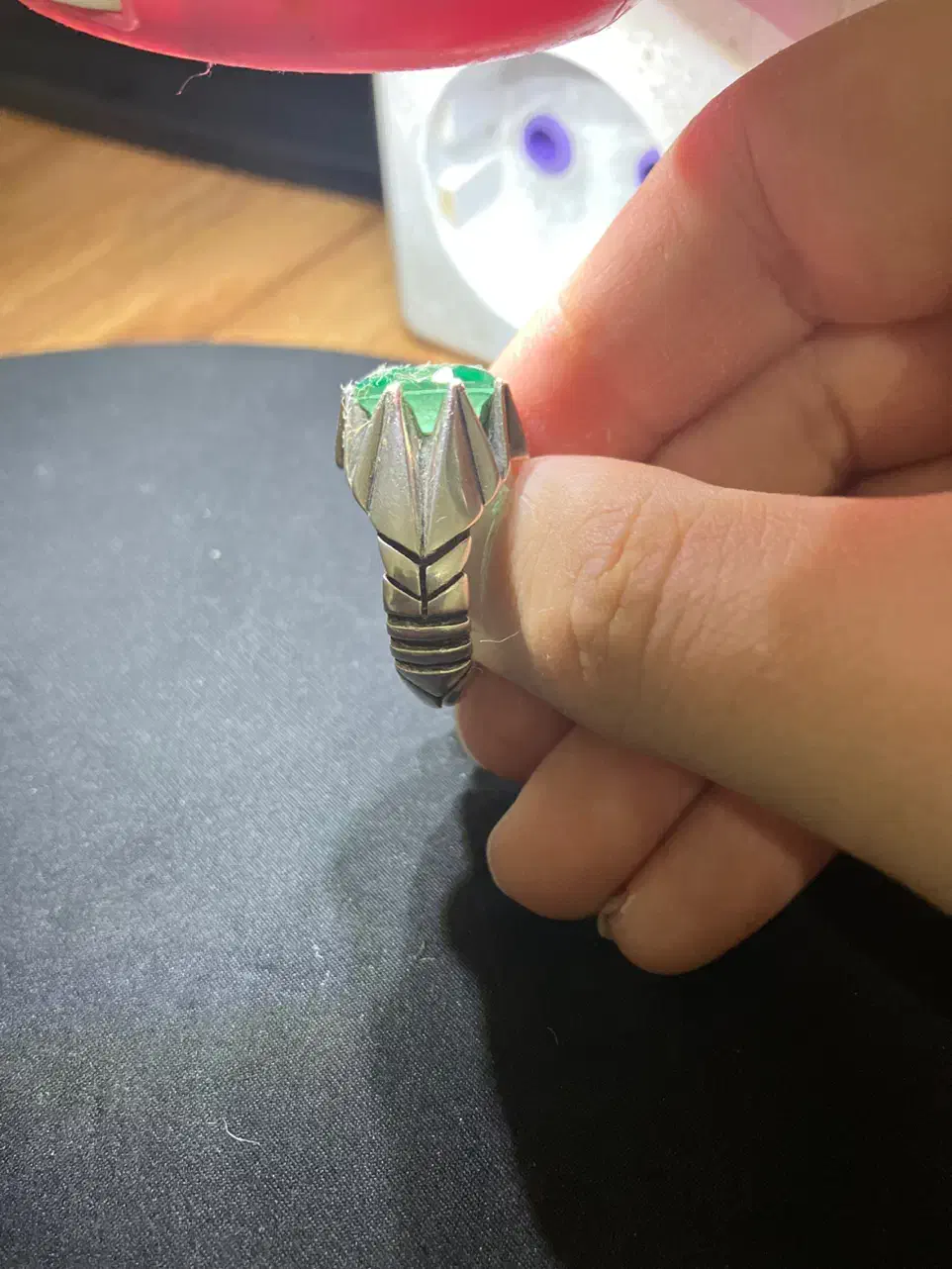 انگشتر زمرد کلمبیا ۱۱.۵ گرم|جواهرات|تهران, تهرانسر غربی|دیوار