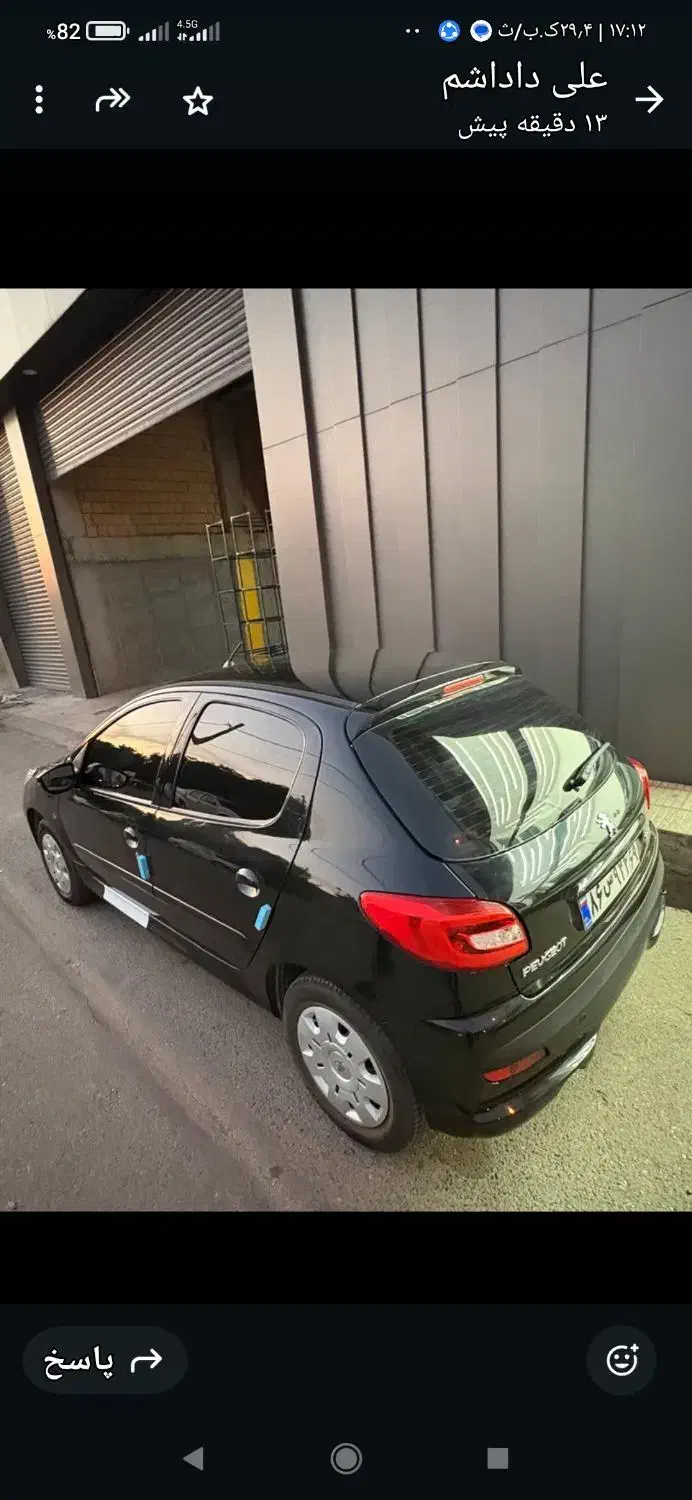 فروشی فوری ۲۰۷تیوفایو سقف فلز۱۴۰۲|خودرو سواری و وانت|علیآباد کتول, |دیوار