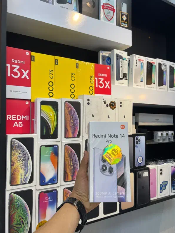 نوت ۱۴پرو قسطی|موبایل|کرج, گلشهر|دیوار