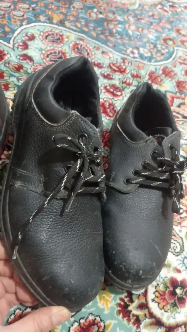 کفش کار یا کفش ایمنی محکم و سالم|کیف، کفش، کمربند|قم, باغ شریفی|دیوار