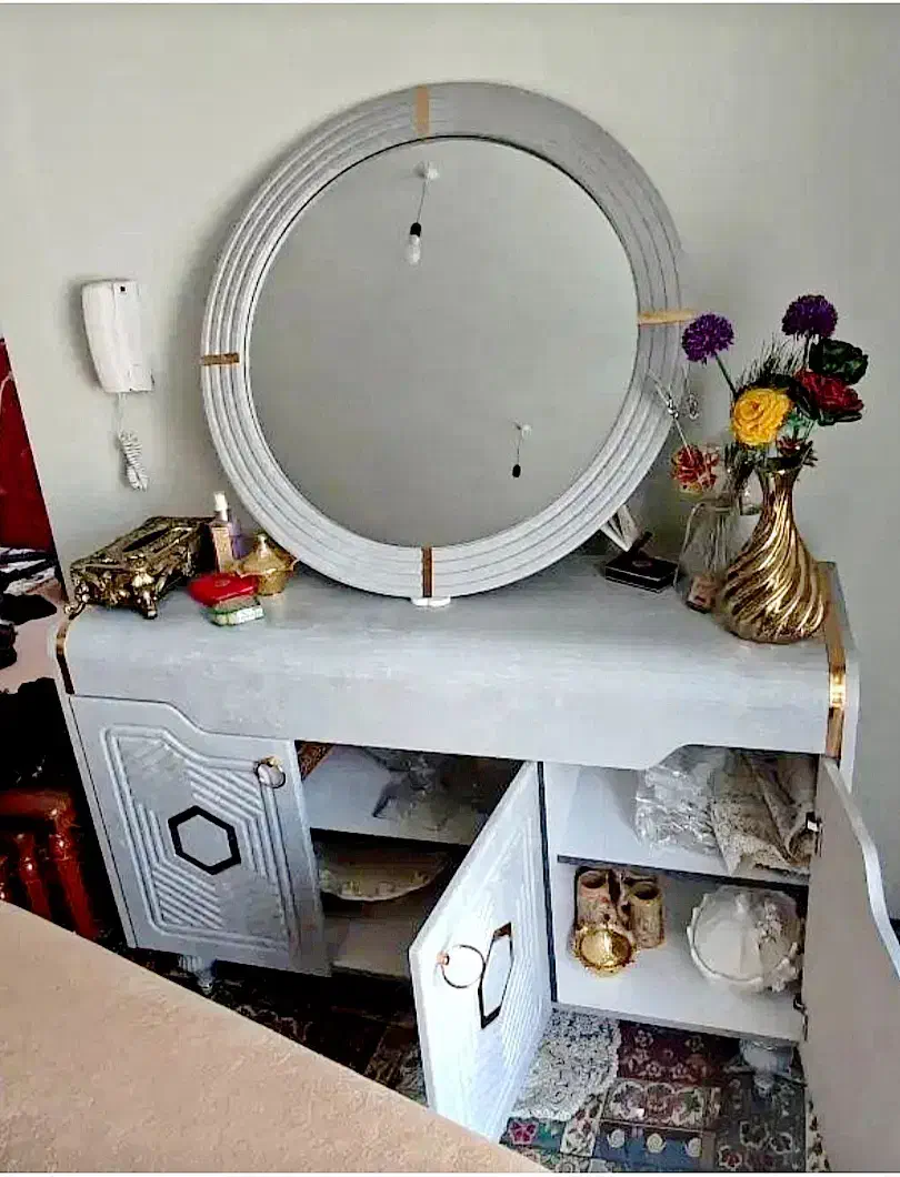 آینه و کنسول نو|بوفه، ویترین، کنسول|پارس‌آباد, |دیوار