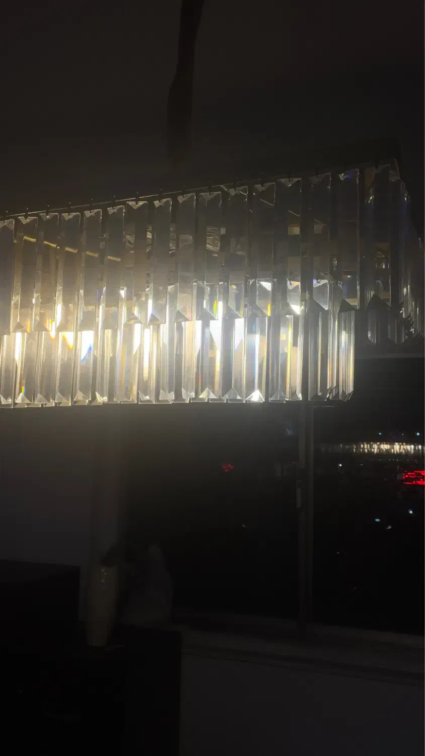 لوستر کریستالی لاینی|لوستر و چراغ آویز|تهران, سعادت‌آباد|دیوار