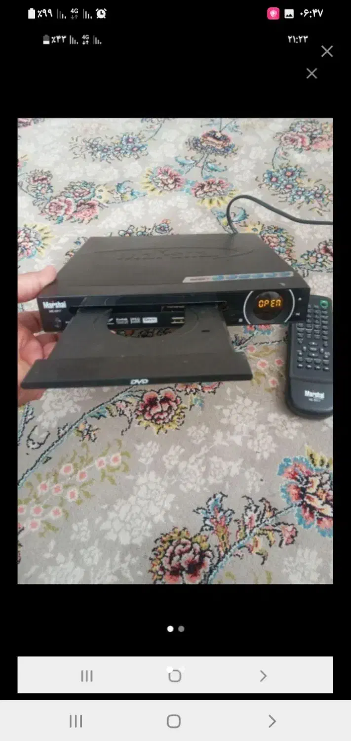 دی وی دی|پخشکننده DVD و ویدیو|میانه, |دیوار