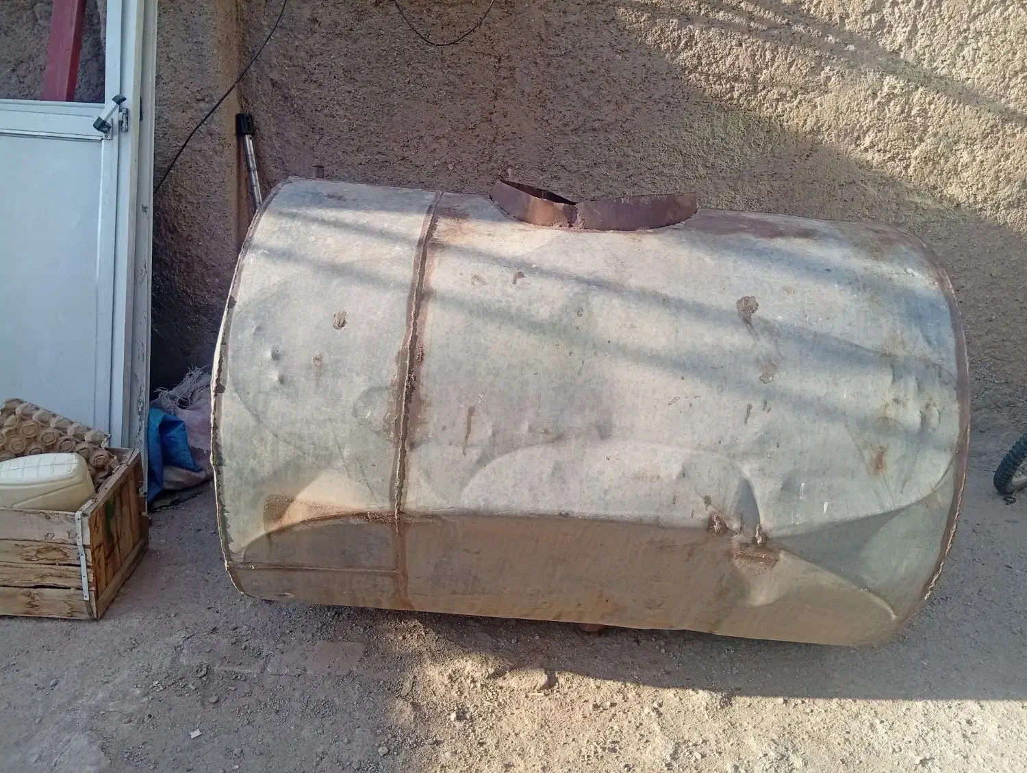 تانکر 1000لیتری گالوانیزه ورق ۲ میل|مصالح و تجهیزات ساختمان|اقبالیه, |دیوار