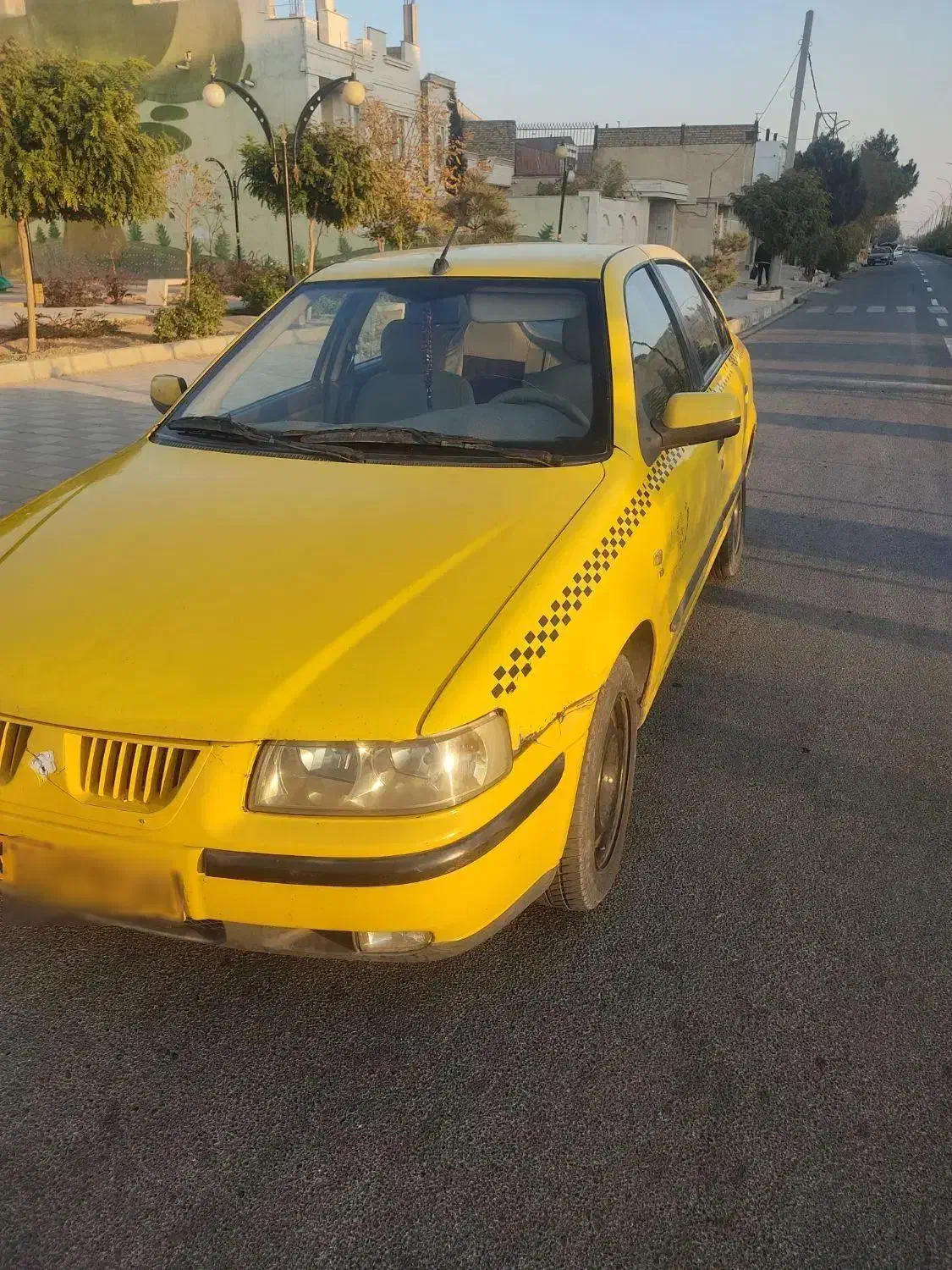 تاکسی سمند فروشی مدل 94|خودرو سواری و وانت|تاکستان, |دیوار