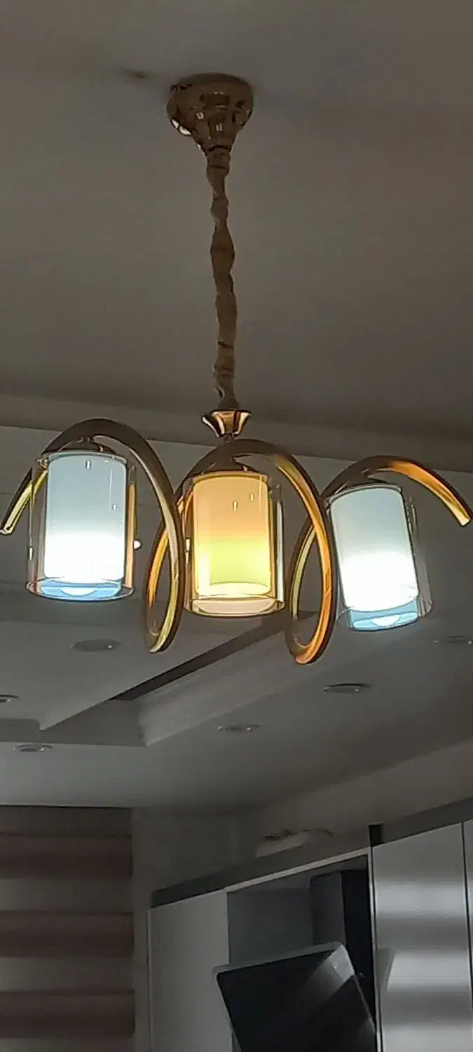 لوستر ۳ شاخه نو آنتیک پرشین بوکس|لوستر و چراغ آویز|قرچک, مهدیه|دیوار