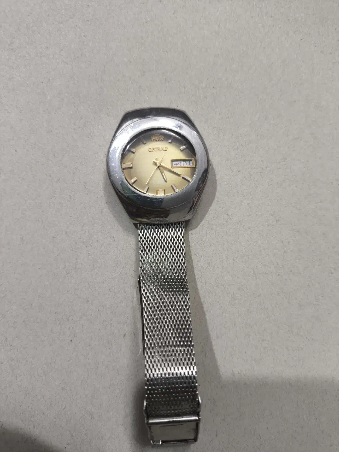 ساعت اورینت آپولو نبضی قدیمی عتیقه سیکو|ساعت|قم, امامزاده ابراهیم|دیوار