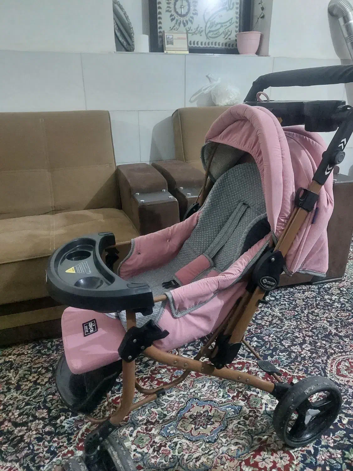 کالسکه خارجی بسیار تمیز و محکم|کالسکه و لوازم جانبی|کرمان, |دیوار