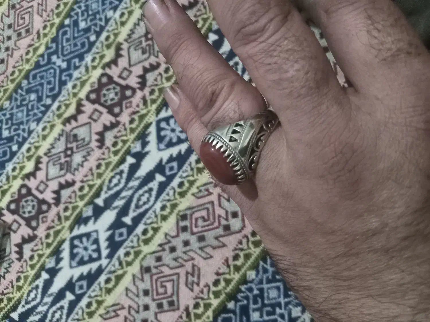 انگشترعقیق یمن|جواهرات|کرمانشاه, |دیوار