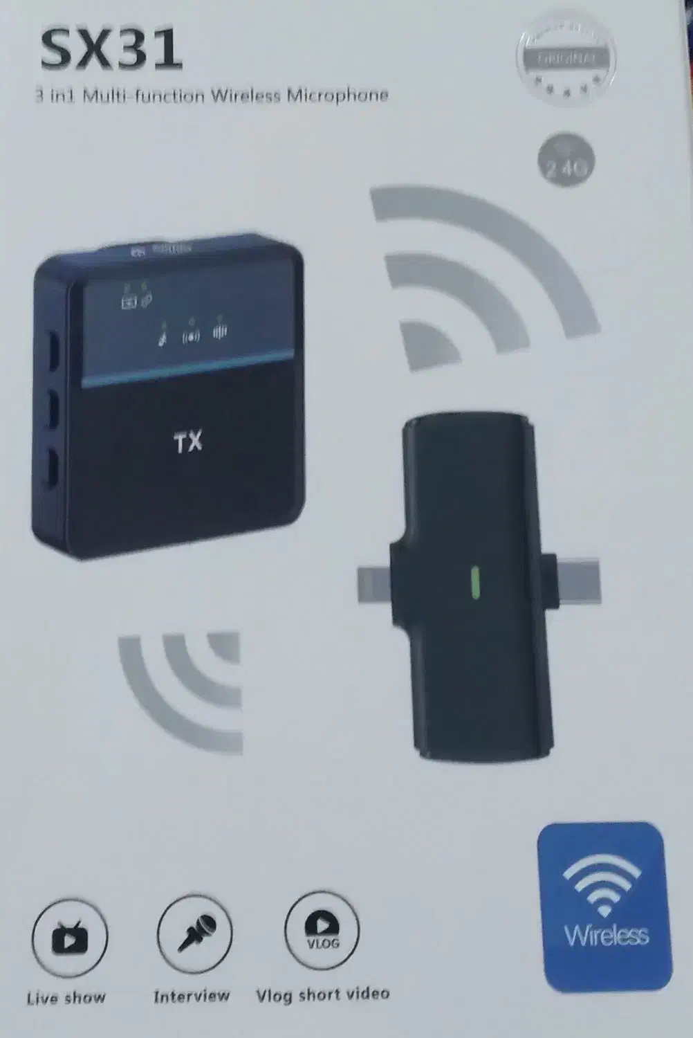 میکروفن یقه ای تولید محتوا SX31|صوتی و تصویری|تبریز, |دیوار