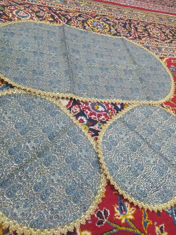 رو میزی ترمه کاملا نو|پرده، رانر، رومیزی|تهران, استخر|دیوار