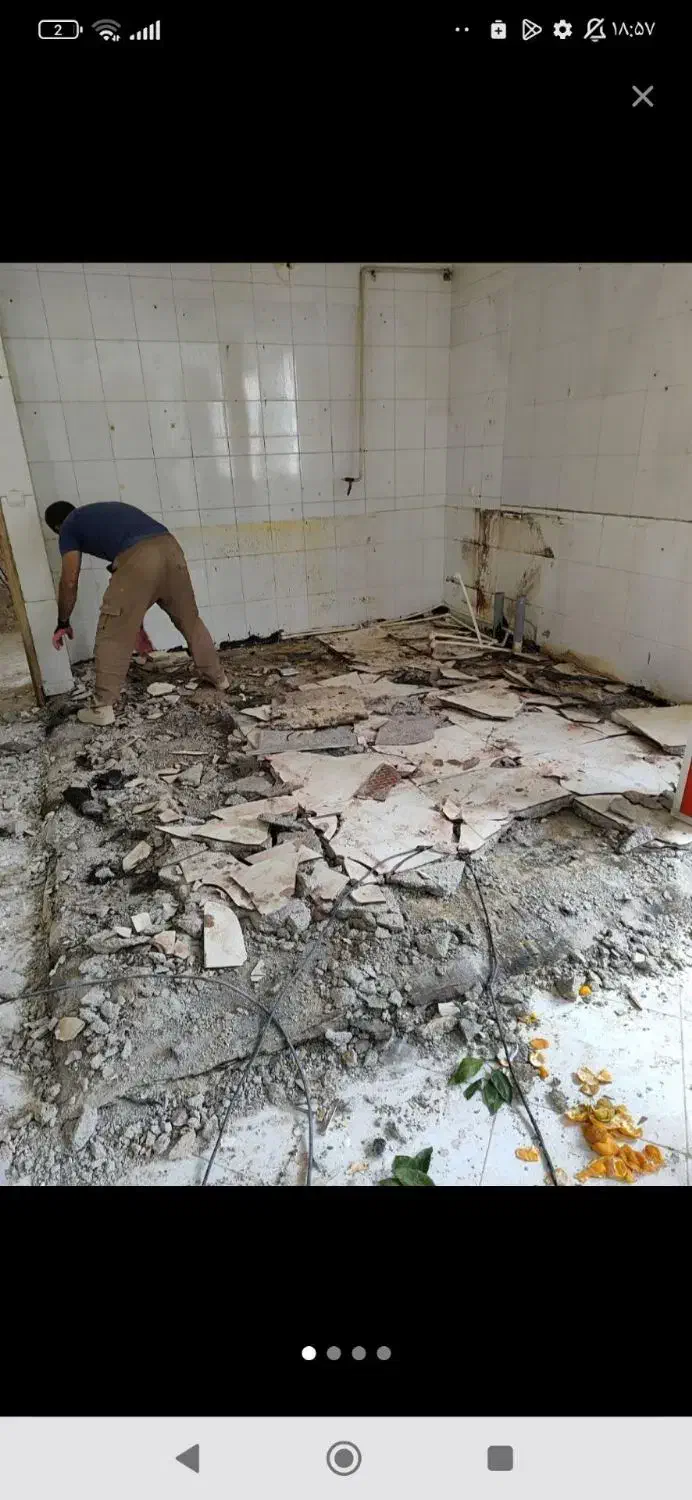 تخریب|خدمات پیشه و مهارت|کاشان, راوند|دیوار