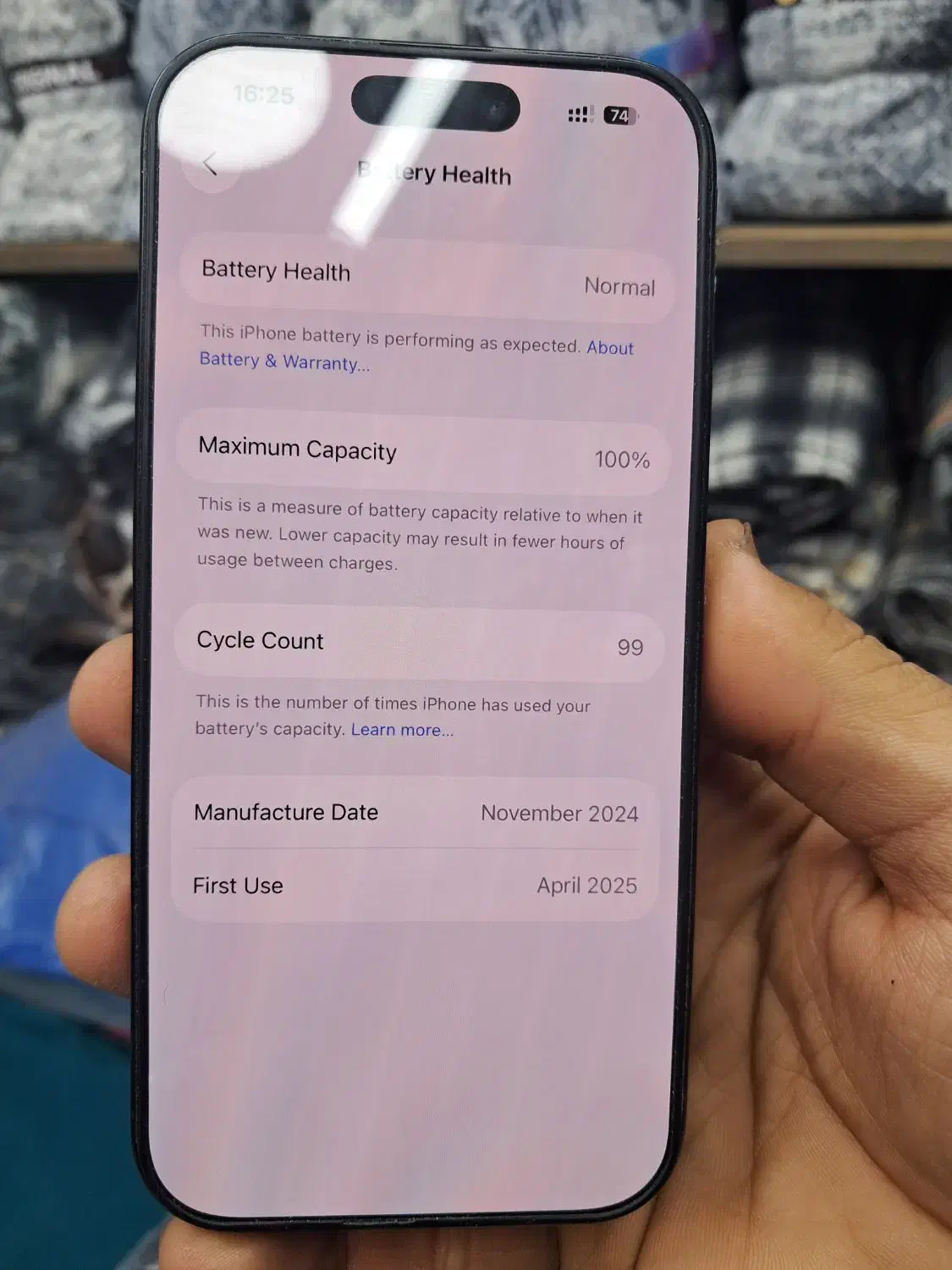 ایفون ۱۶ پرو مشکی|موبایل|اصفهان, نقش جهان|دیوار
