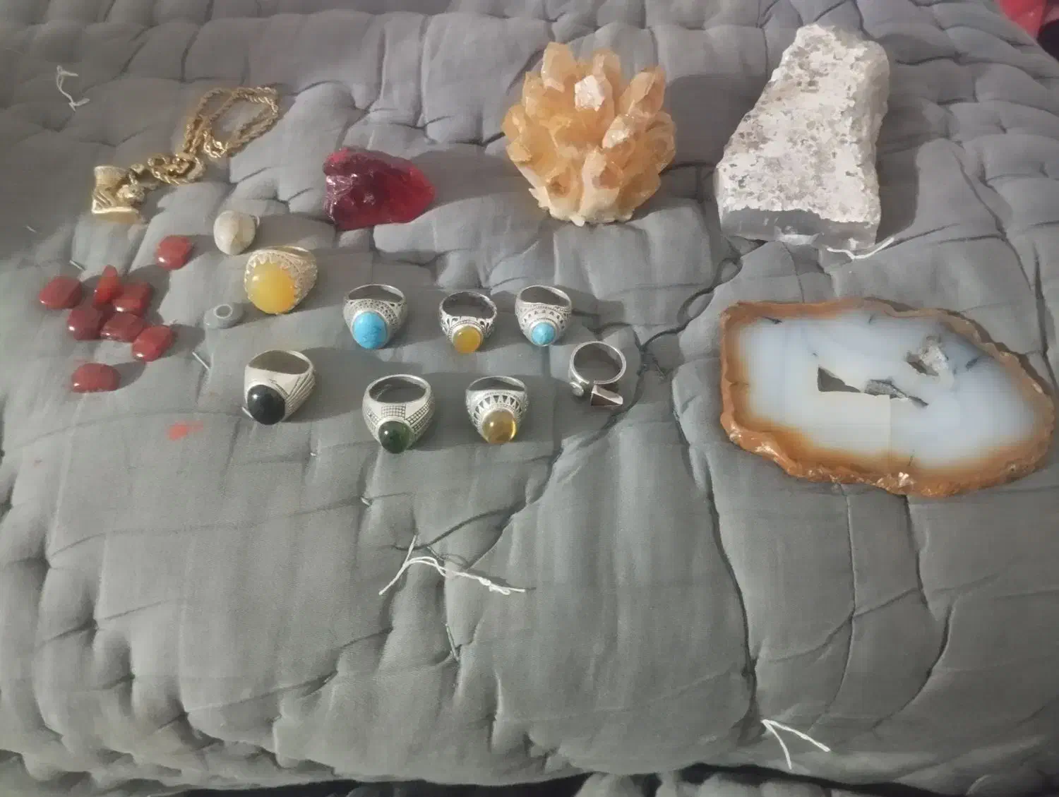 انگشتر و سنگ شجر|بدلیجات|شهریار, شهرک امیریه|دیوار