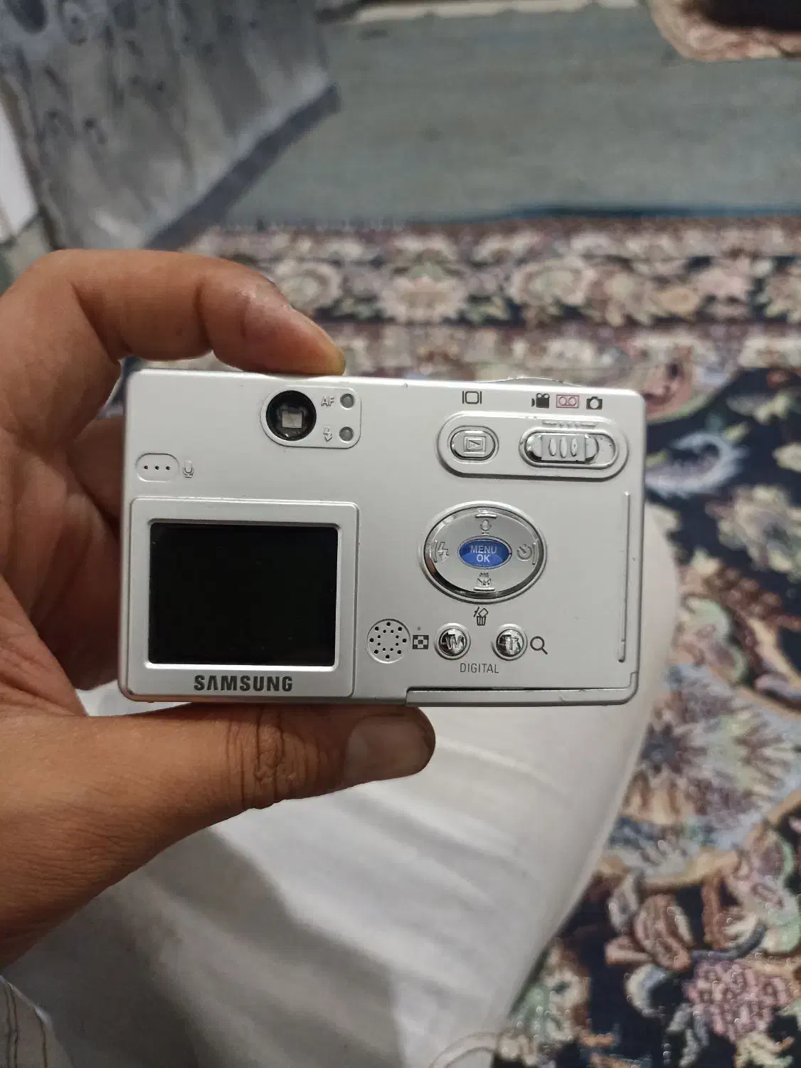 دوربین عکاسی قدیمی ساسمونگdigimax|دوربین عکاسی و فیلم‌برداری|اسلام‌‌آباد غرب, |دیوار