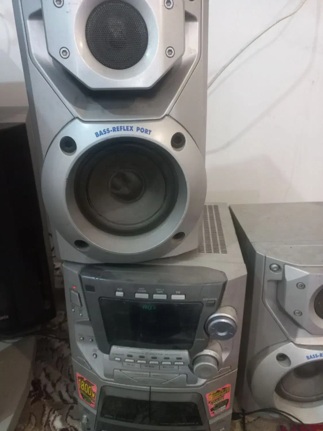 ظبت پاناسونیک ب گوشی وصل|سیستم صوتی خانگی|دورود, |دیوار