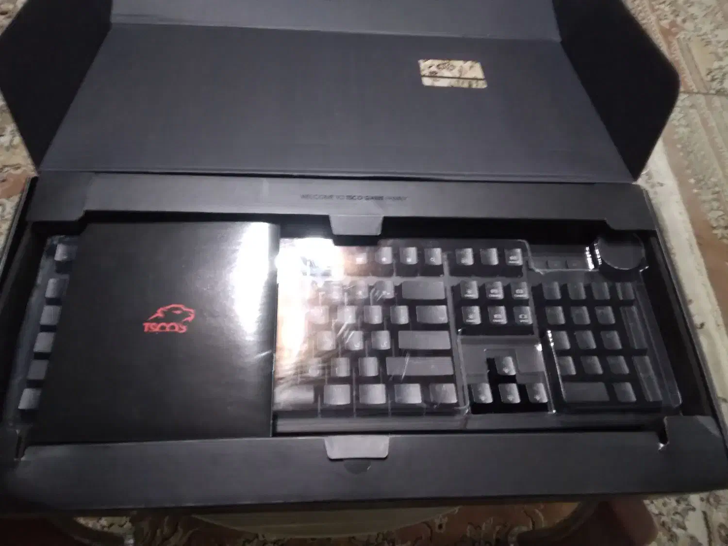 کیبورد آرجی بی گیمینگ سنگین|قطعات و لوازم جانبی رایانه|رشت, منظریه|دیوار