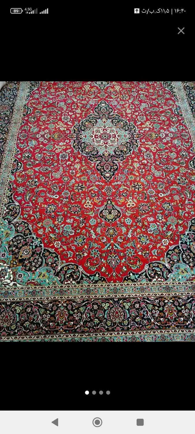 فرش ۹متری طرح قدیم ۵۰۰ شانه.یک جفت|فرش|رشت, جماران|دیوار