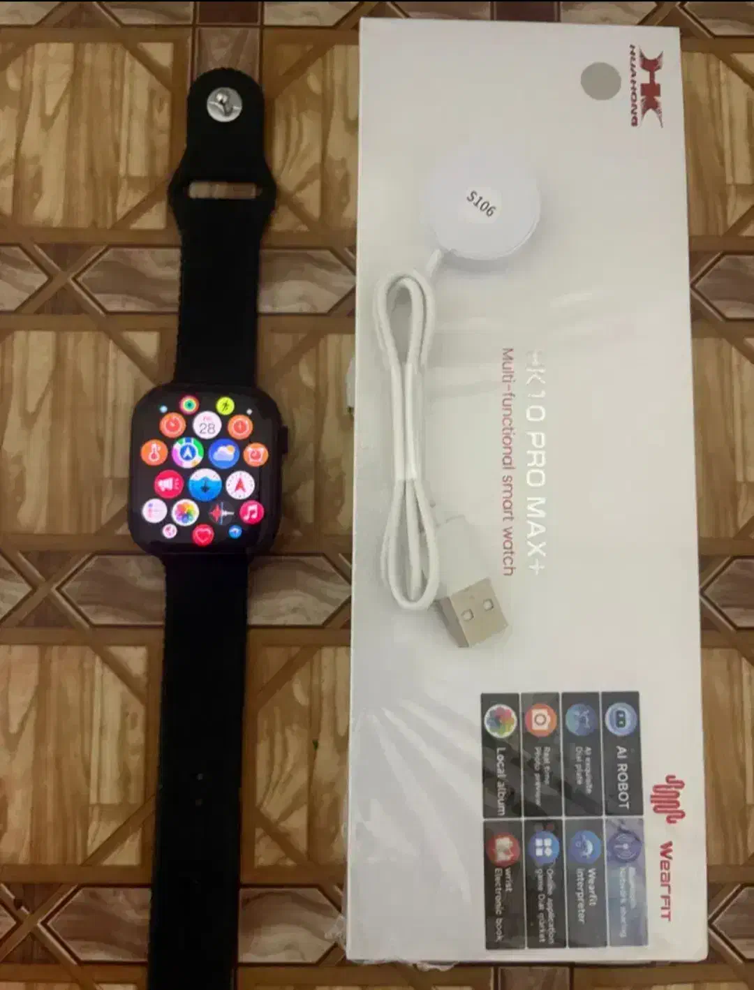 ساعت هوشمند HK10promax سایز۴۶|ساعت|قزوین, |دیوار