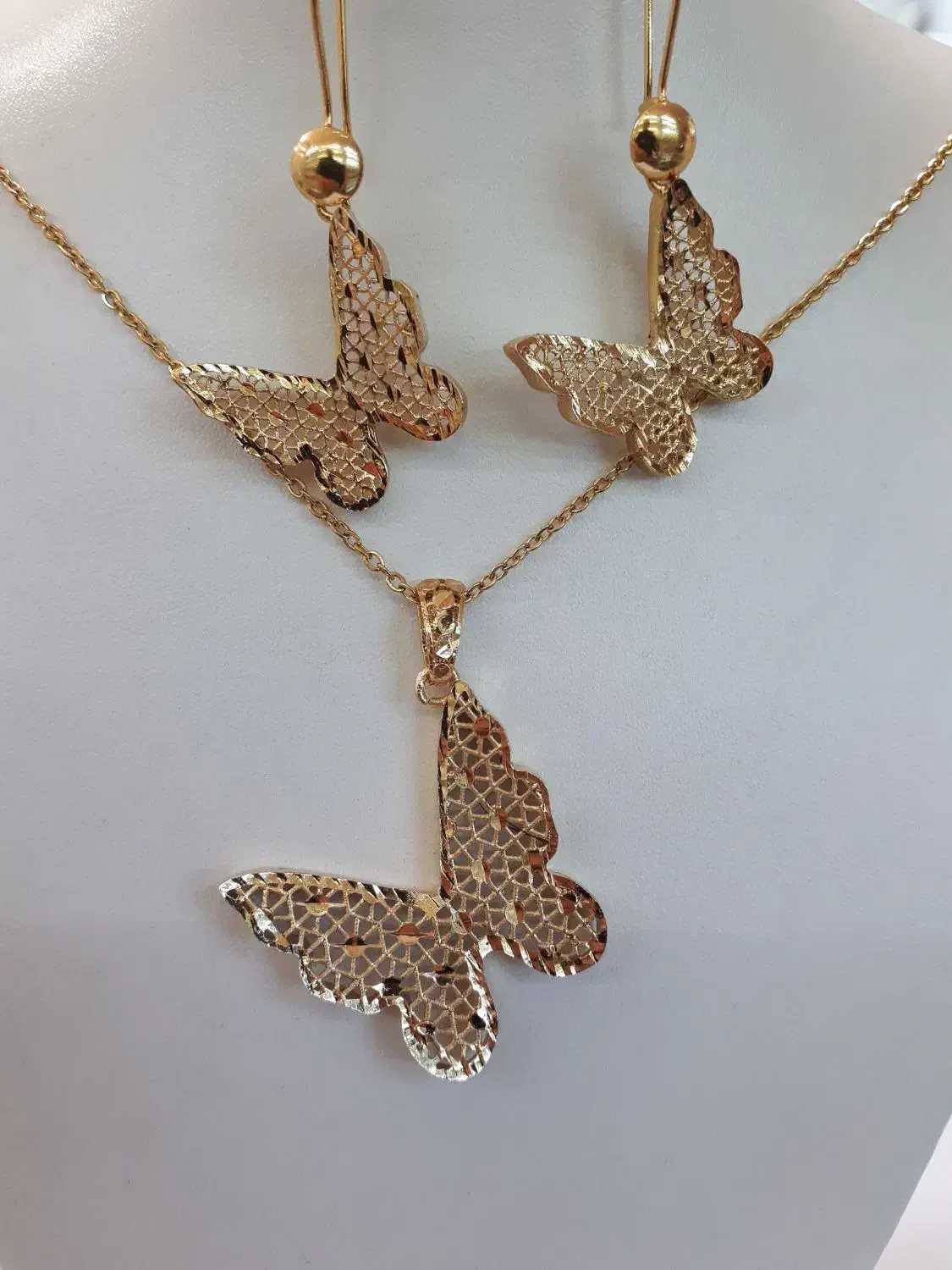 نیم ست بدل طلا روسی|بدلیجات|زنجان, |دیوار