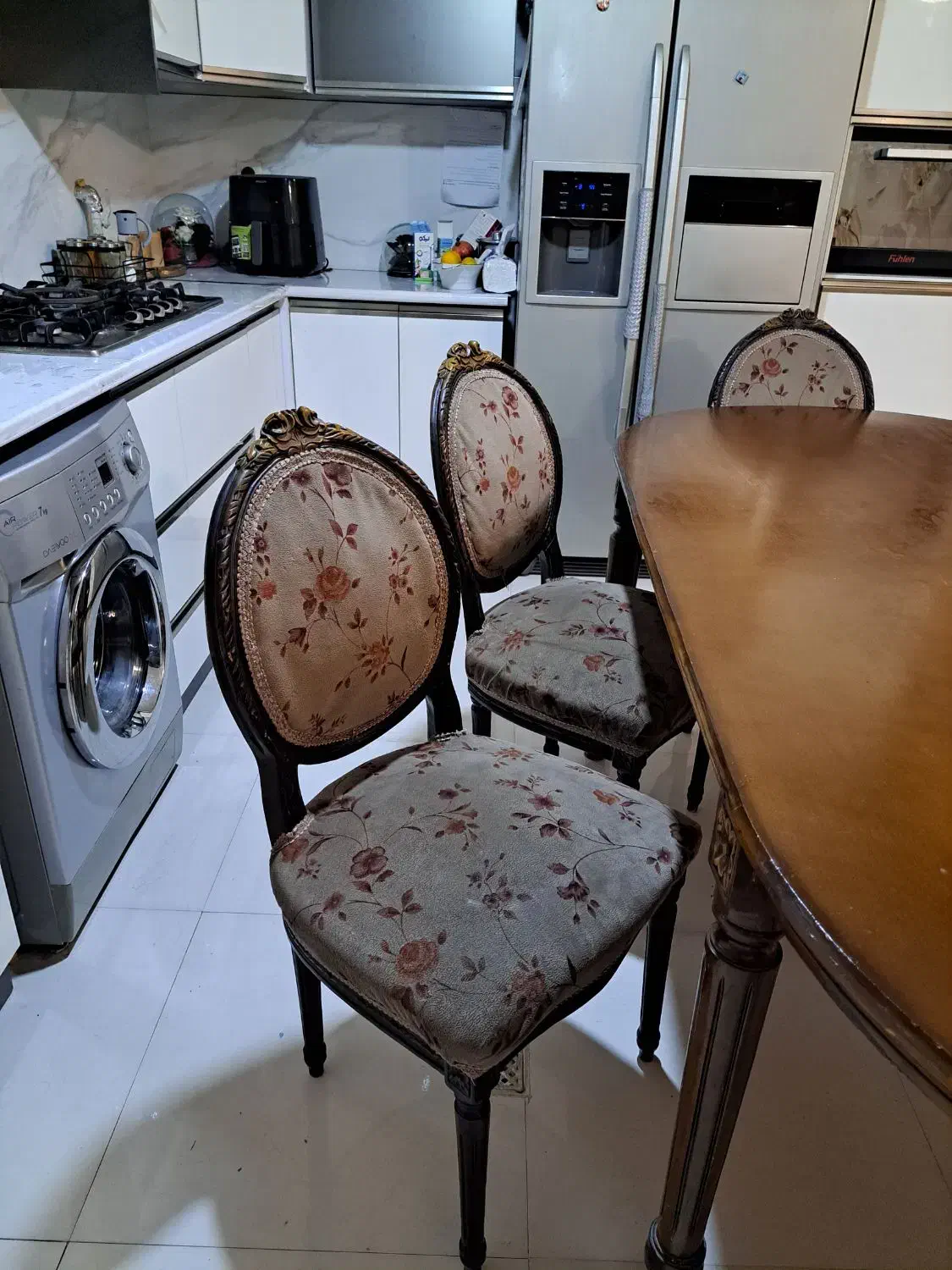 میز و صندلی نهار خوری ۶ نفره|میز و صندلی غذاخوری|مرودشت, مسجد رسول‎|دیوار