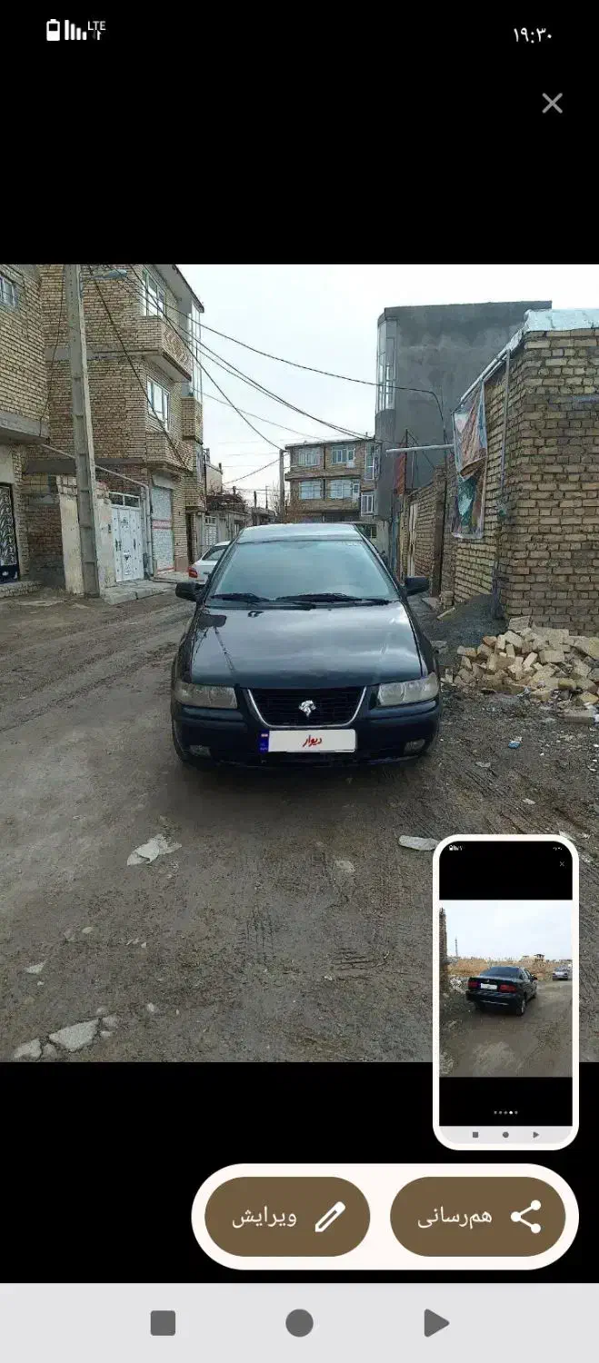 سمندمشکی|خودرو سواری و وانت|ارومیه, |دیوار