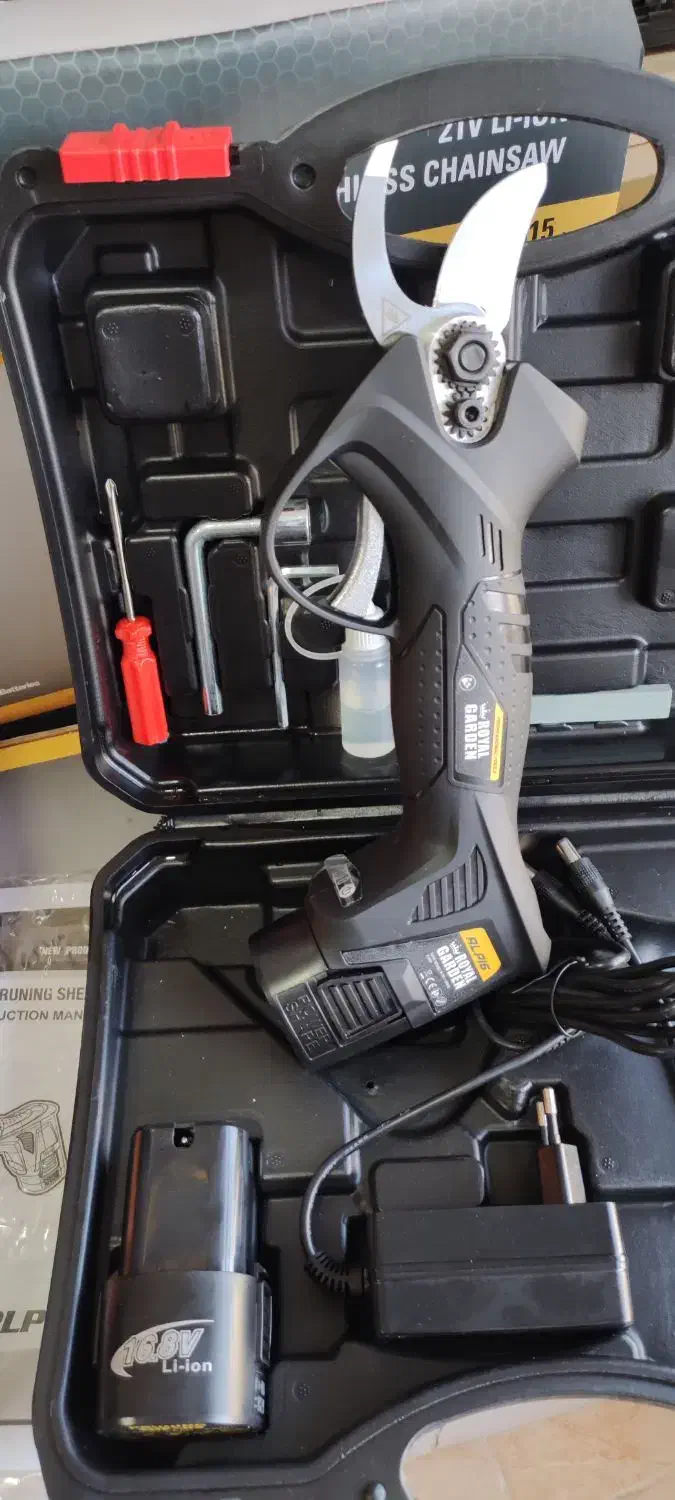 قیچی باغبانی شارژی 21ولت براشلس BYT|ابزارآلات|پیرانشهر, |دیوار