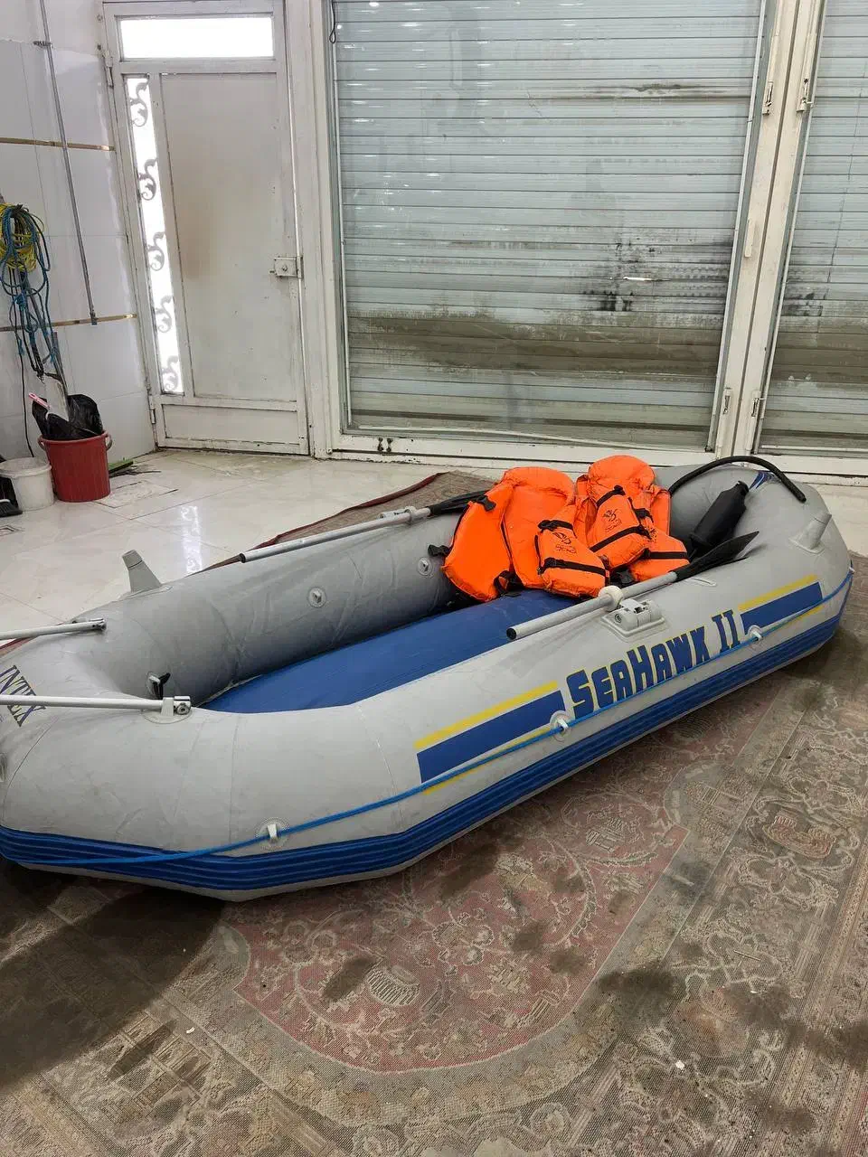 قایق بادی اینتکس از الیاف برزنت|قایق و سایر وسایل نقلیه|اشنویه, |دیوار