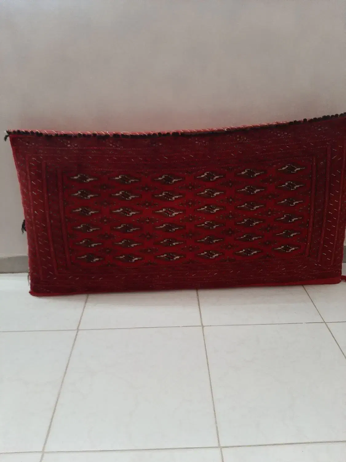 پشتی دستبافت ترکمن|پشتی|همدان, |دیوار