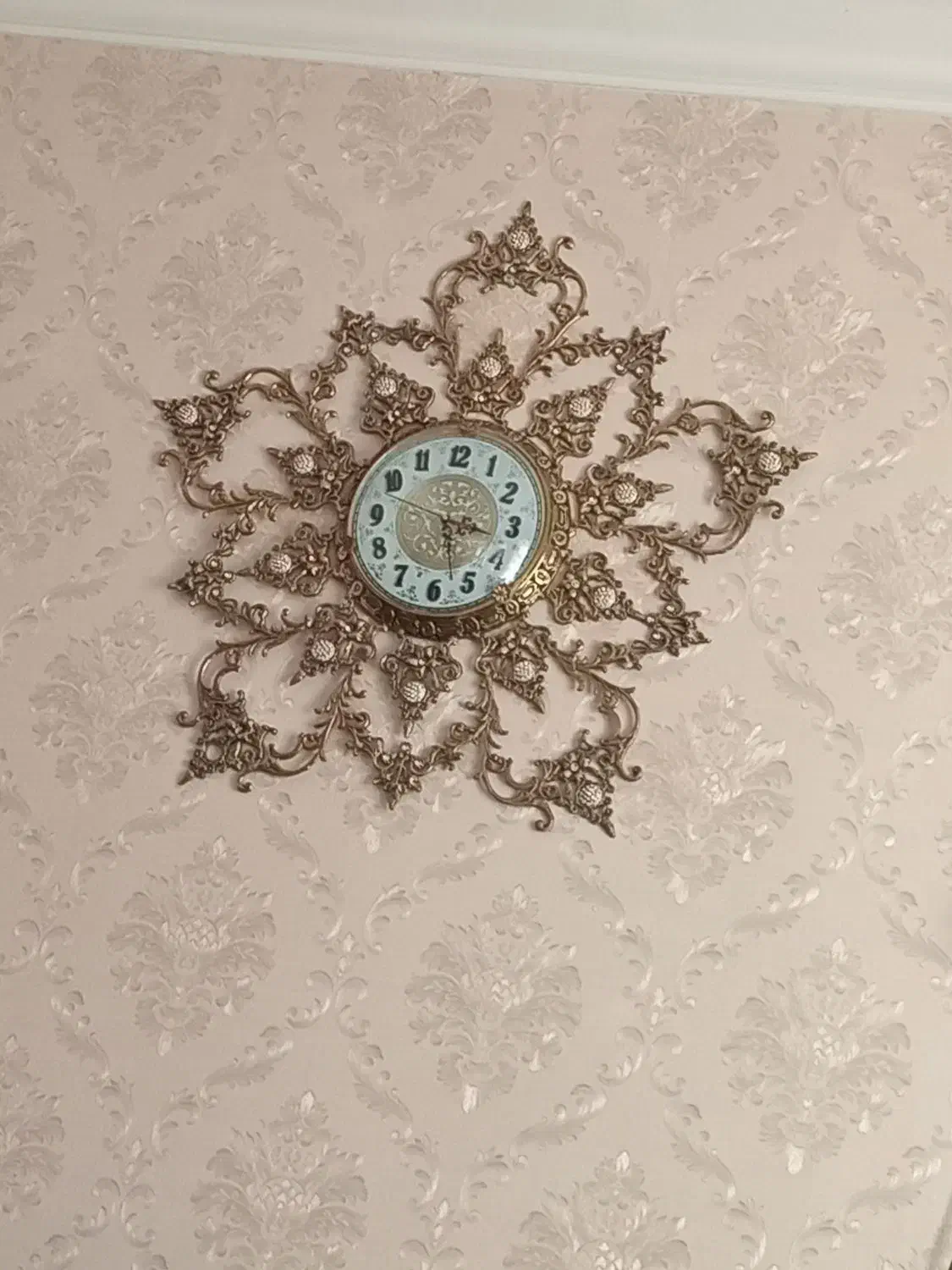 ساعت برنز ،۶تومن|ساعت دیواری و تزئینی|مشگین شهر, |دیوار