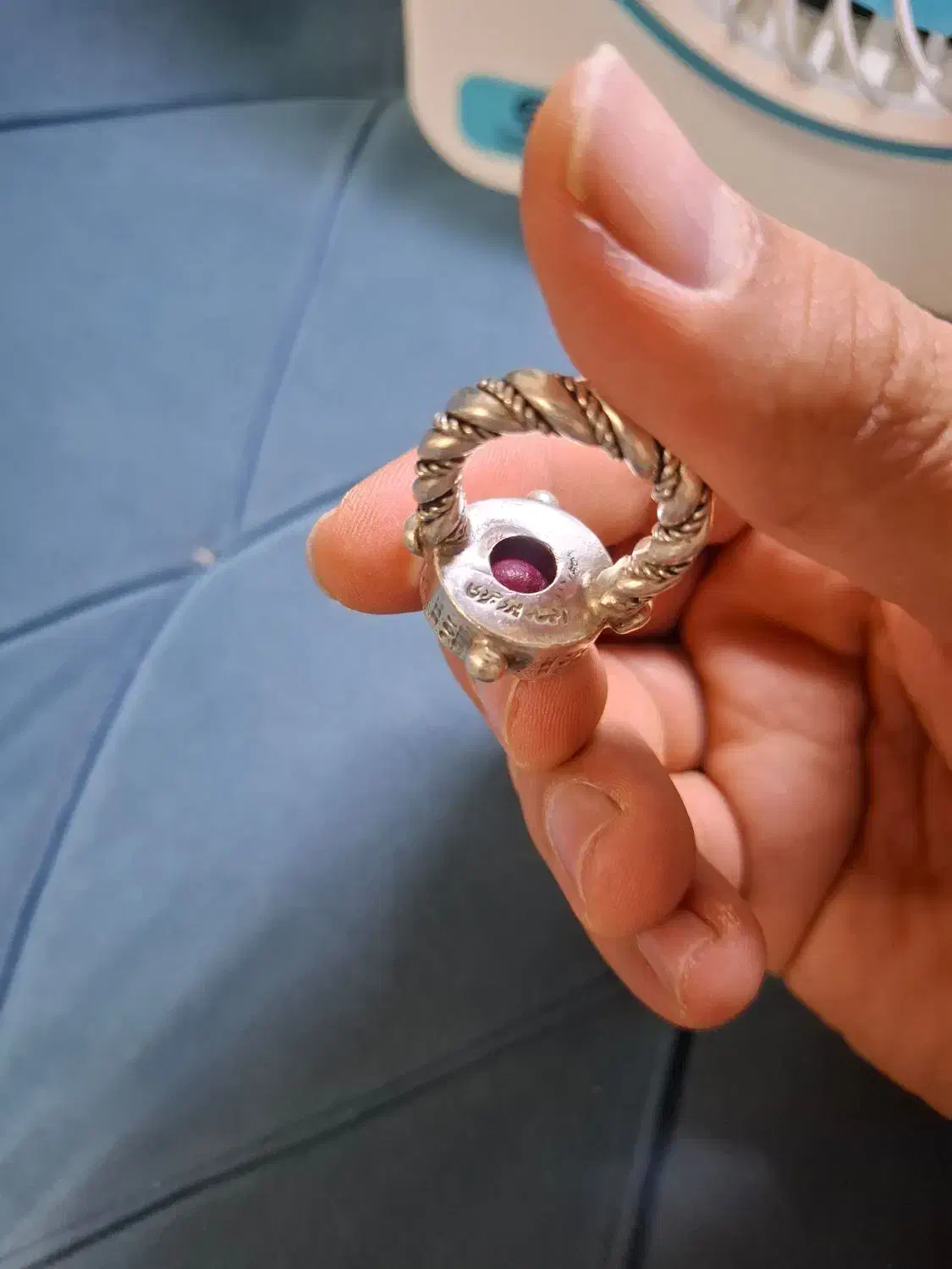 انگشتر یاقوت سیلان رکاب احمد بروجردی|جواهرات|پیشوا, |دیوار