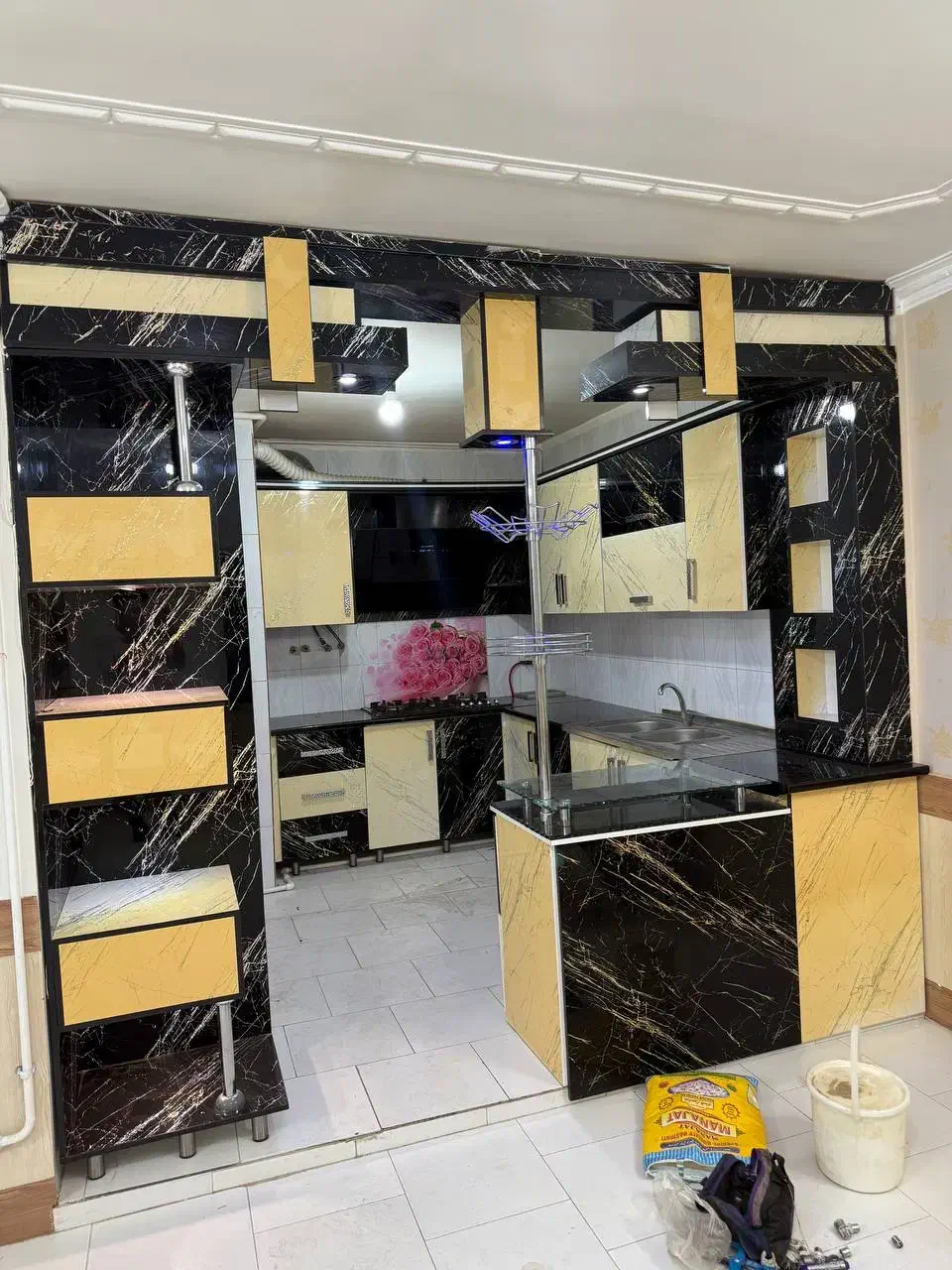 کابینت دست دوم هایگلس|مصالح و تجهیزات ساختمان|بیرجند, |دیوار