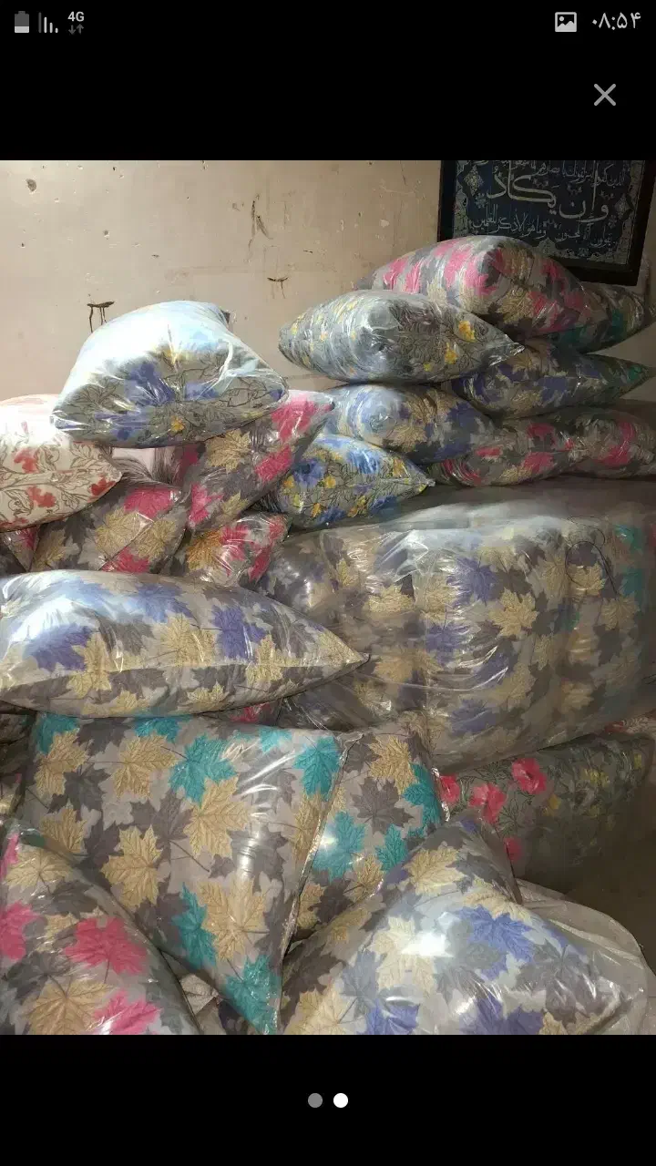 بالشت لول وچهارگوش|رختخواب، بالش، پتو|سوسنگرد, |دیوار