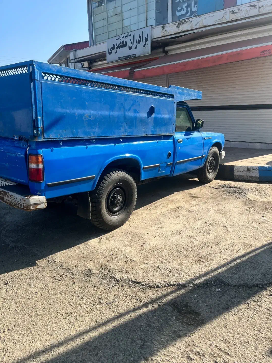 نیسان وانت معاوضه با سواری|خودرو سواری و وانت|رشت, حافظ آباد|دیوار