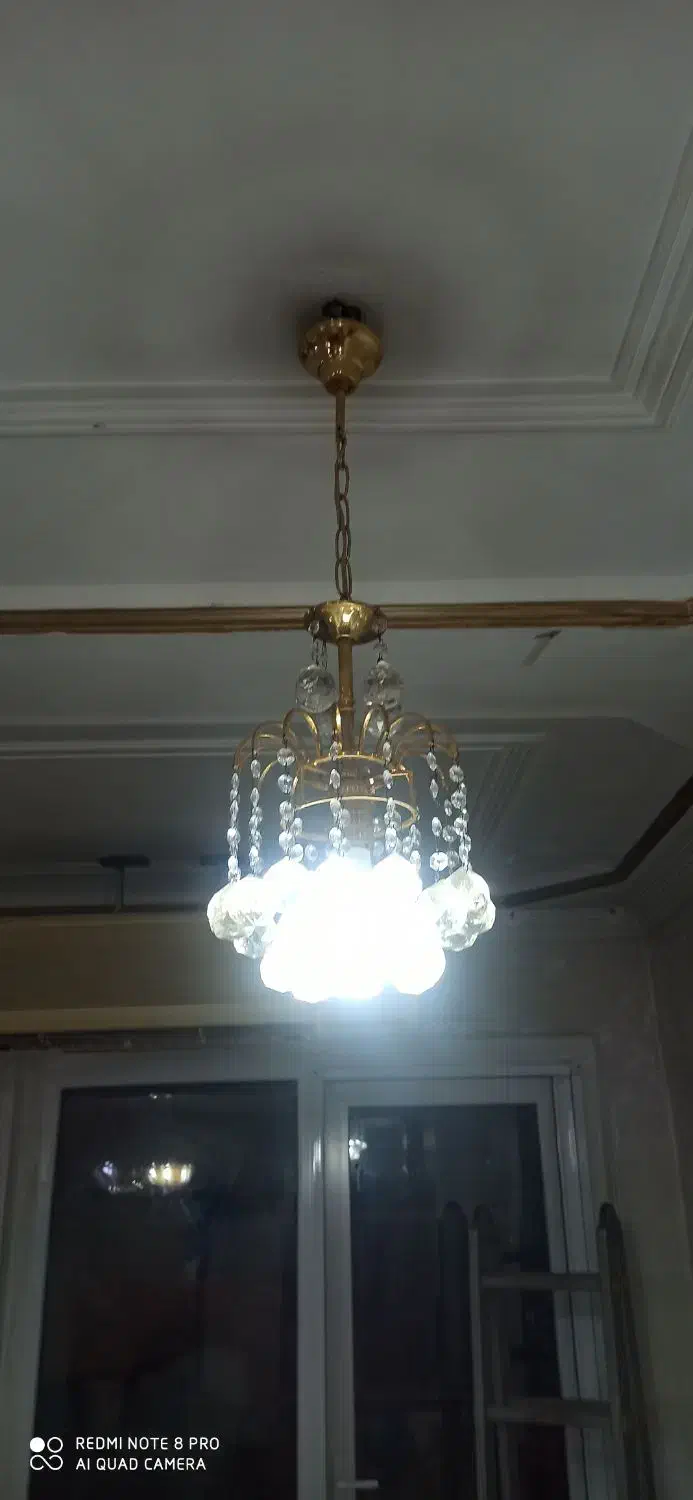 لوستر رنگ ثابت|لوستر و چراغ آویز|اهواز, زیتون کارمندی|دیوار