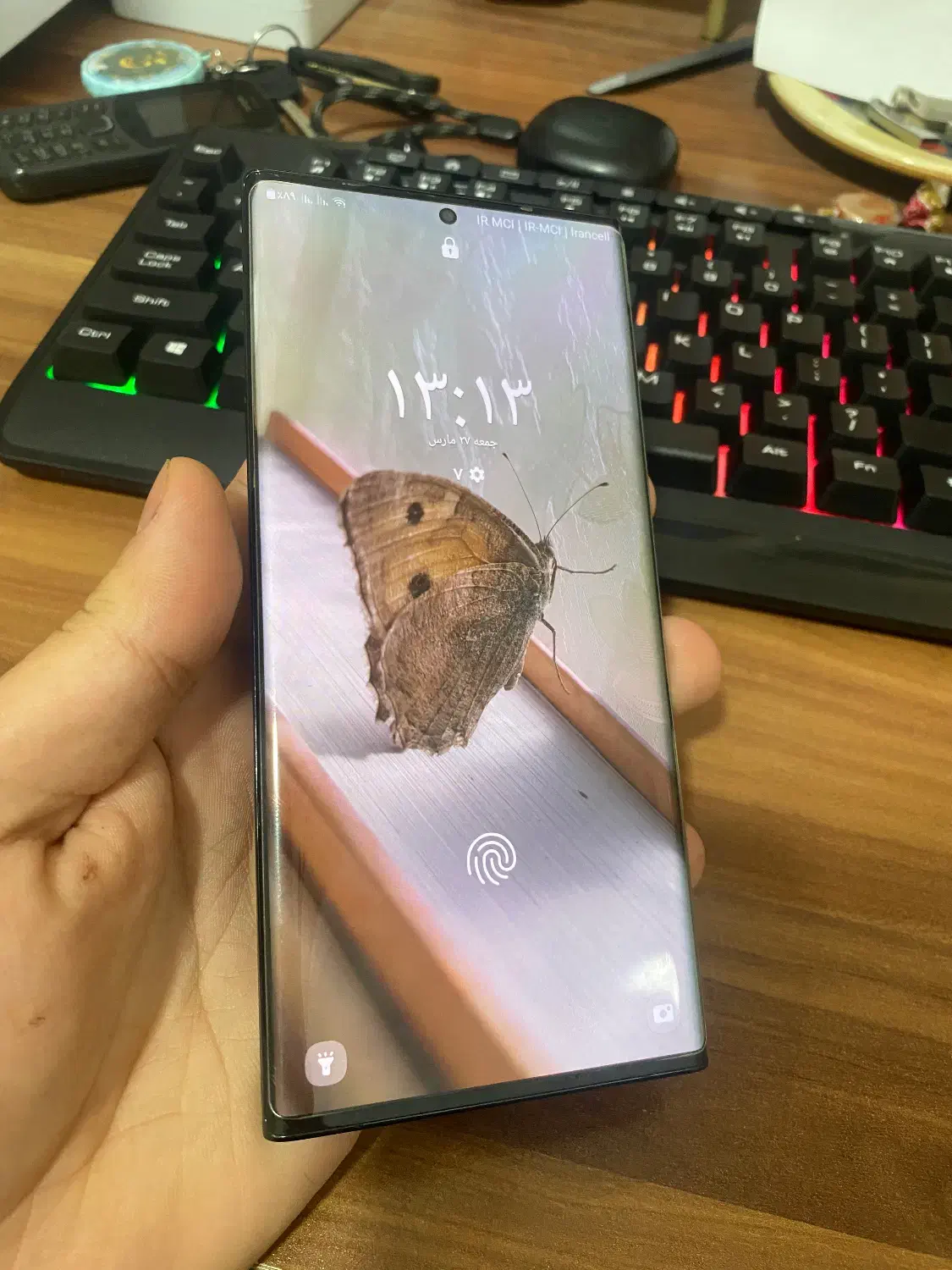 گوشی سامسونگ note20 ultra بسیار تمیز|موبایل|تهران, دانشگاه شریف|دیوار