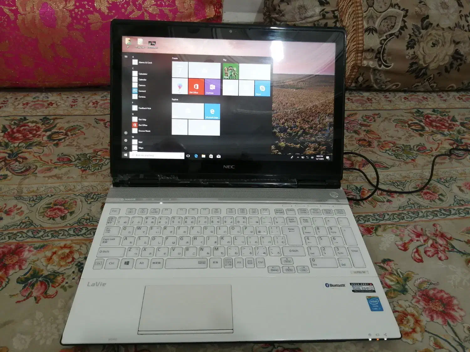 لپتاپ پرقدرت ان ای سی core i7mq صفحه لمسی|رایانه همراه|سراوان, |دیوار