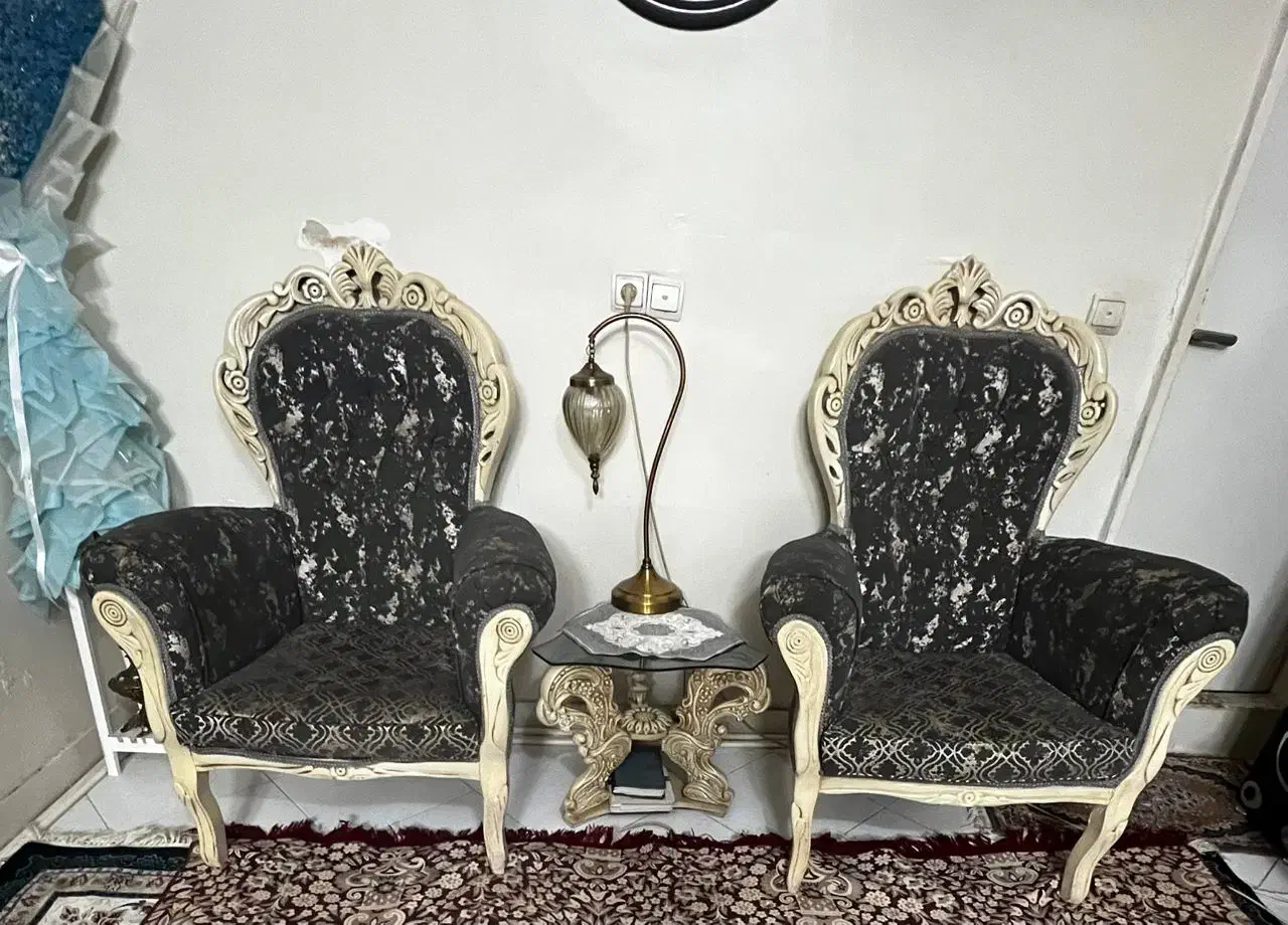 مبلمان 9 نفره سلطنتی|مبلمان خانگی و میز عسلی|تهران, شادآباد|دیوار