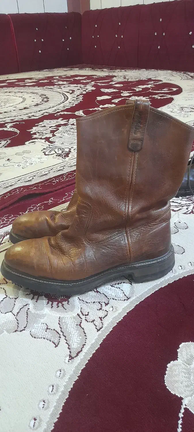 چکمه چرم جوشکاری|کیف، کفش، کمربند|ایذه, |دیوار