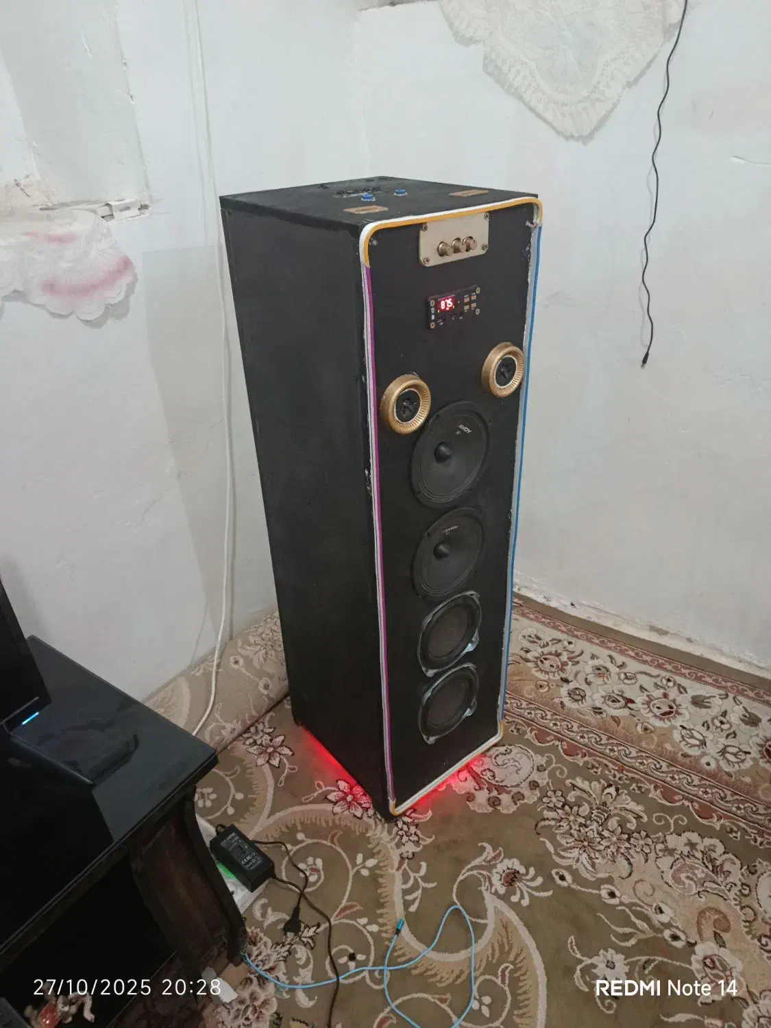 پارتی باکس|سیستم صوتی خانگی|بن, |دیوار