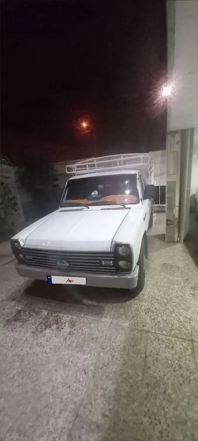 نیسان دیزل 1389 سفید|خودرو سواری و وانت|الیگودرز, |دیوار