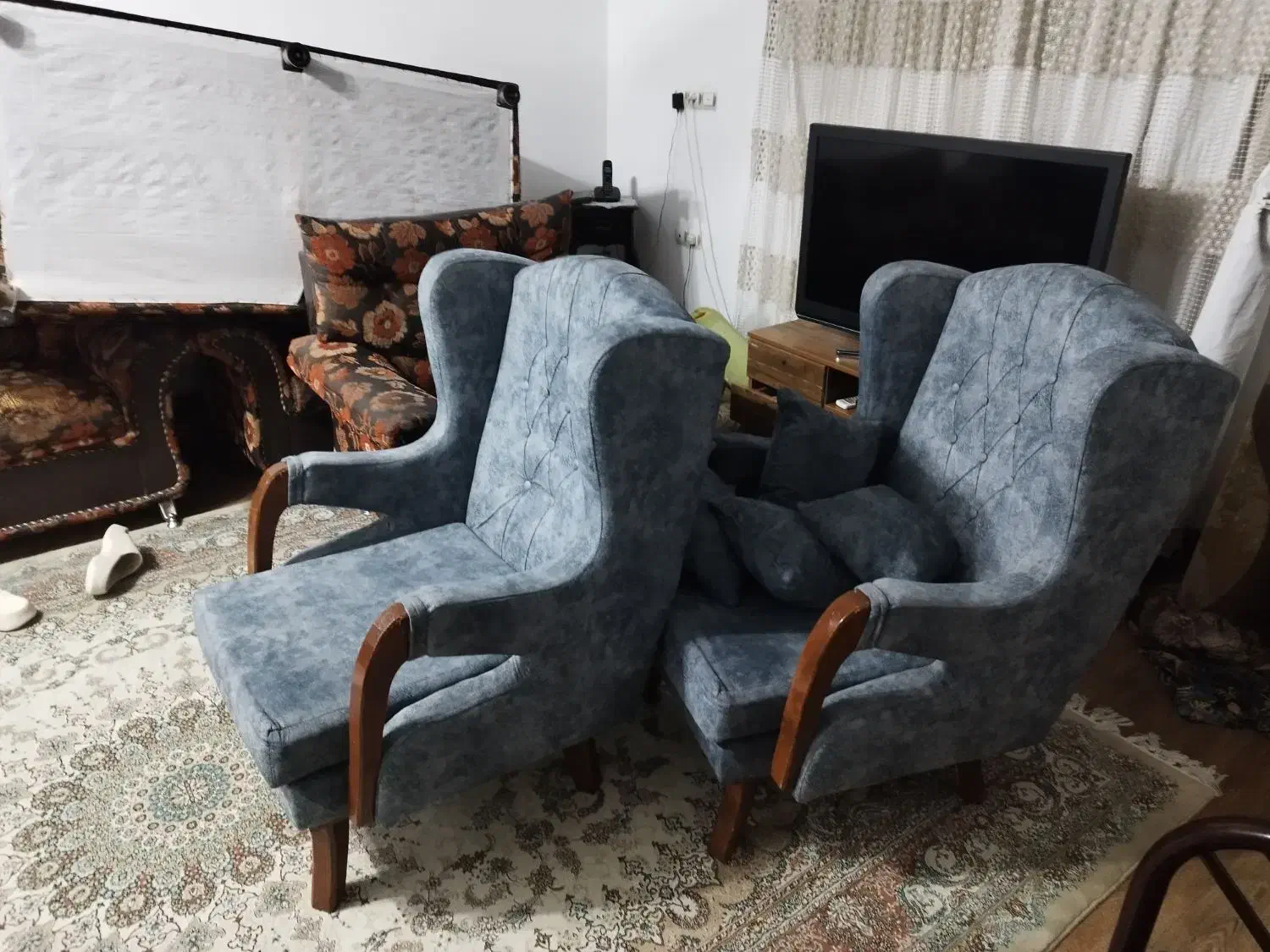 مبل ۷ نفره|مبلمان خانگی و میز عسلی|صومعهسرا, |دیوار